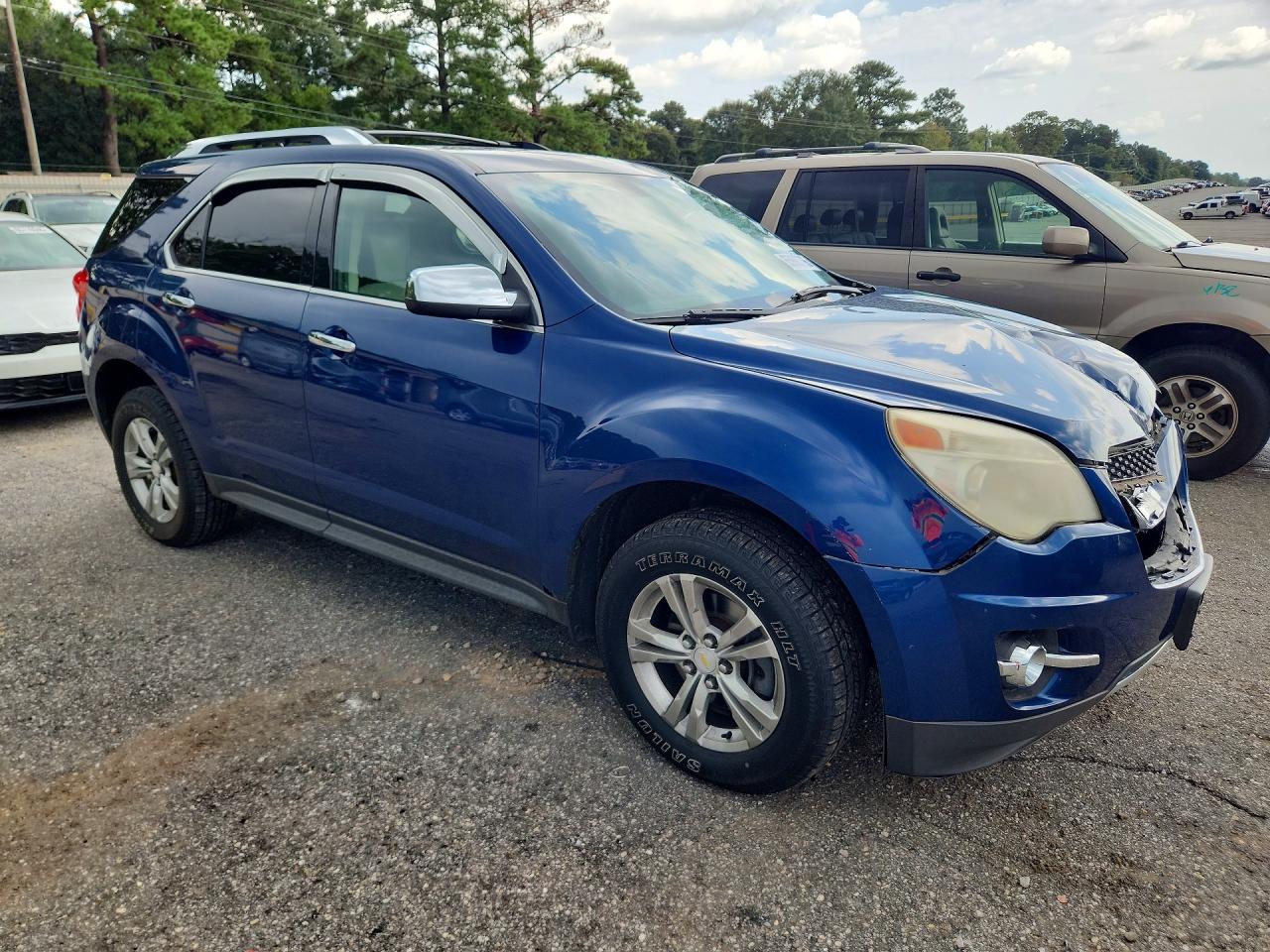 2010 Chevrolet Equinox Ltz Blue vin: 2CNALFEW8A6234189