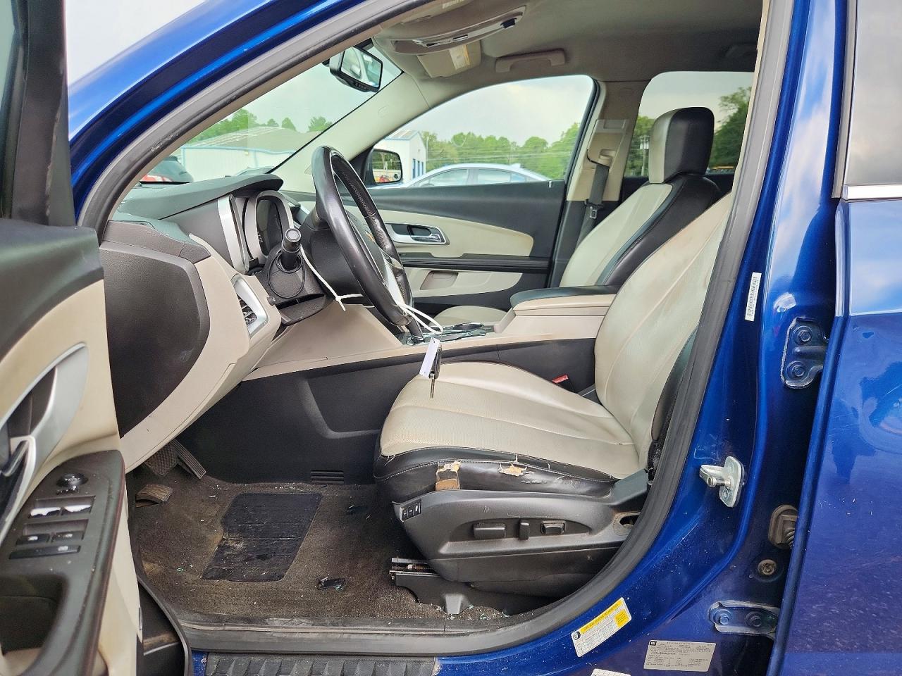 2010 Chevrolet Equinox Ltz Blue vin: 2CNALFEW8A6234189