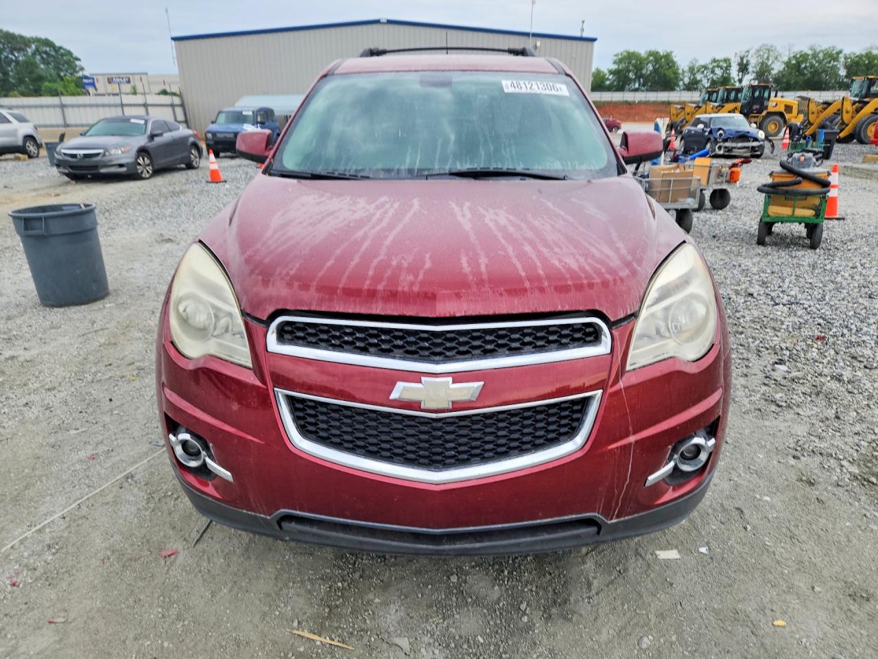 2011 Chevrolet Equinox Lt Red vin: 2CNALPEC0B6272707