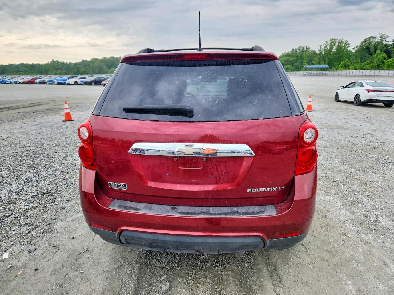 2011 Chevrolet Equinox Lt Red vin: 2CNALPEC0B6272707