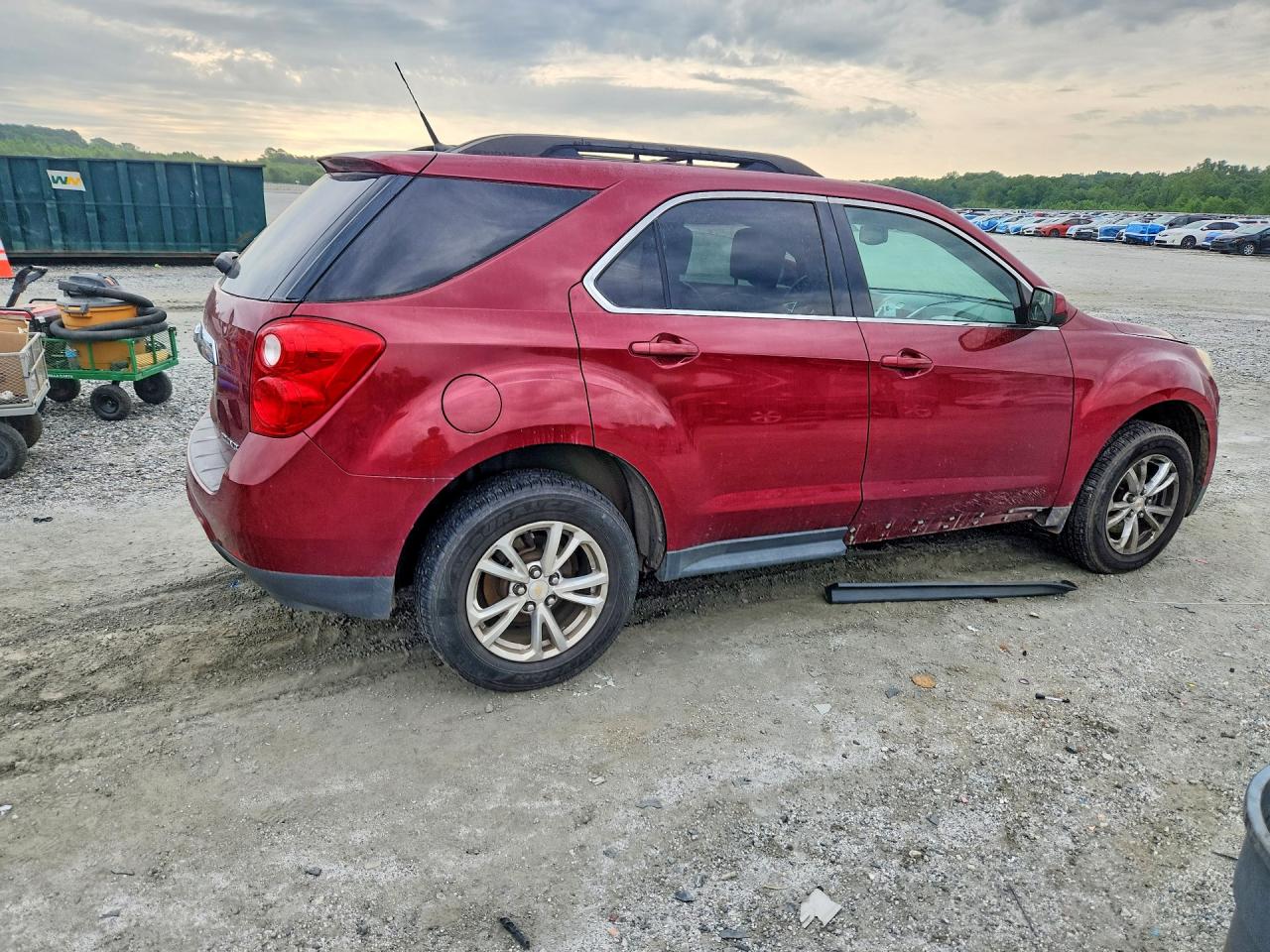 2011 Chevrolet Equinox Lt Red vin: 2CNALPEC0B6272707