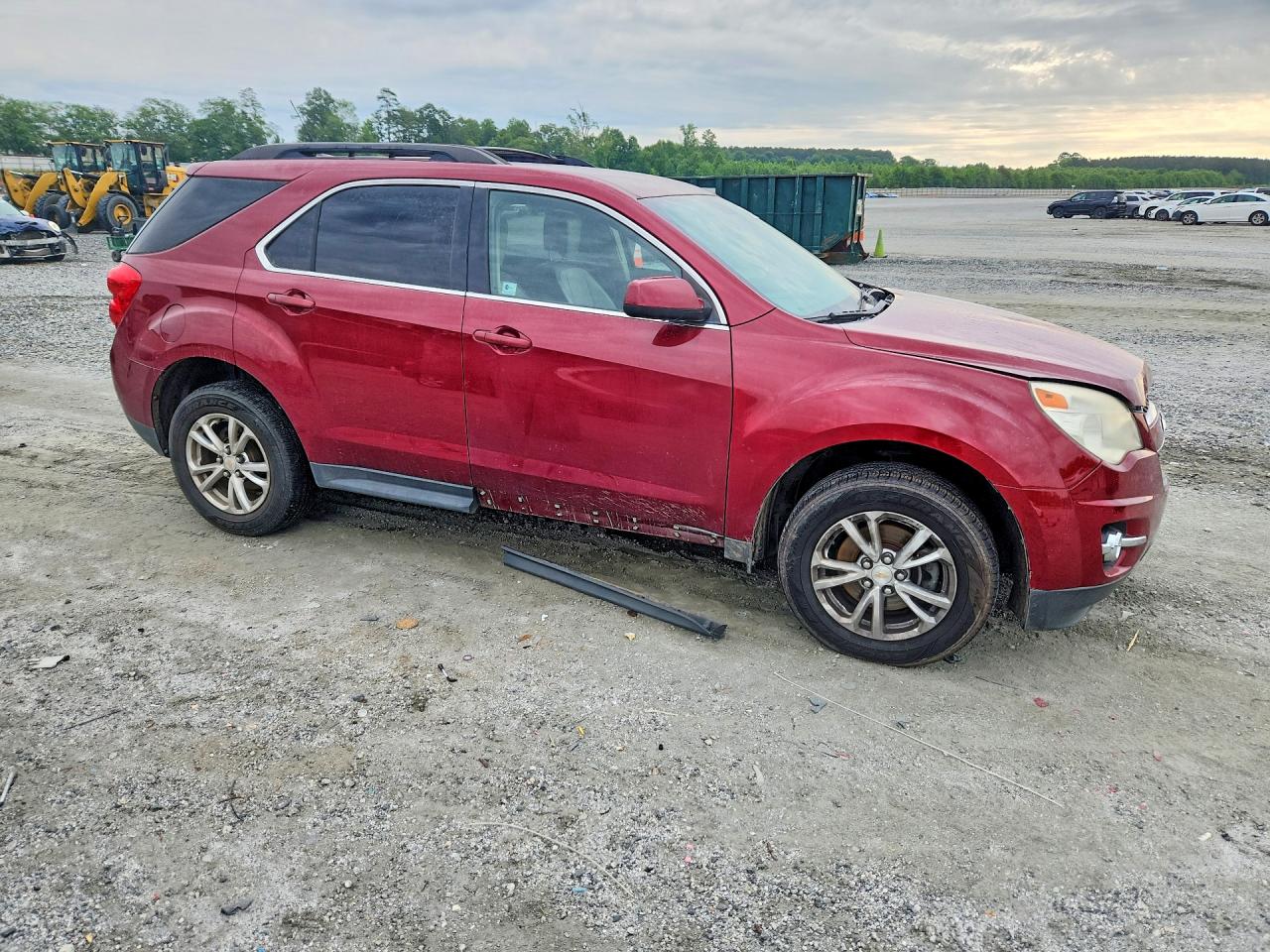 2011 Chevrolet Equinox Lt Red vin: 2CNALPEC0B6272707