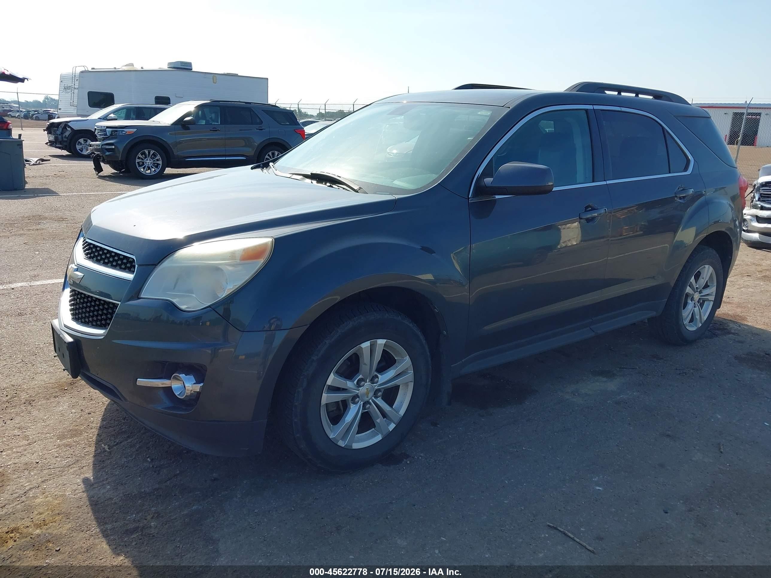 2011 Chevrolet Equinox Lt W/2lt Gray vin: 2CNALPEC0B6277695
