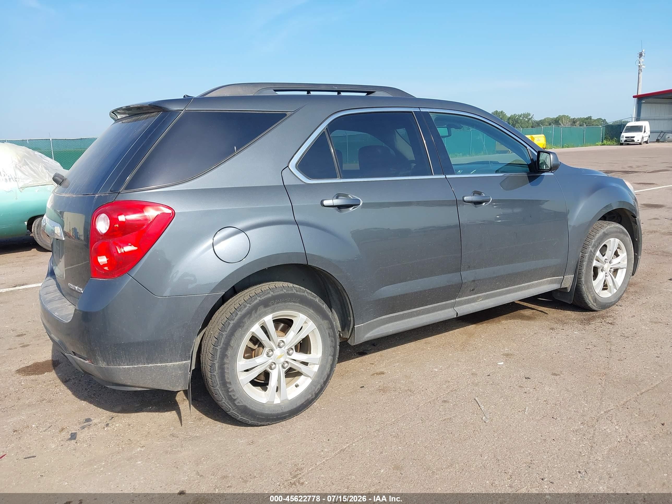 2011 Chevrolet Equinox Lt W/2lt Gray vin: 2CNALPEC0B6277695