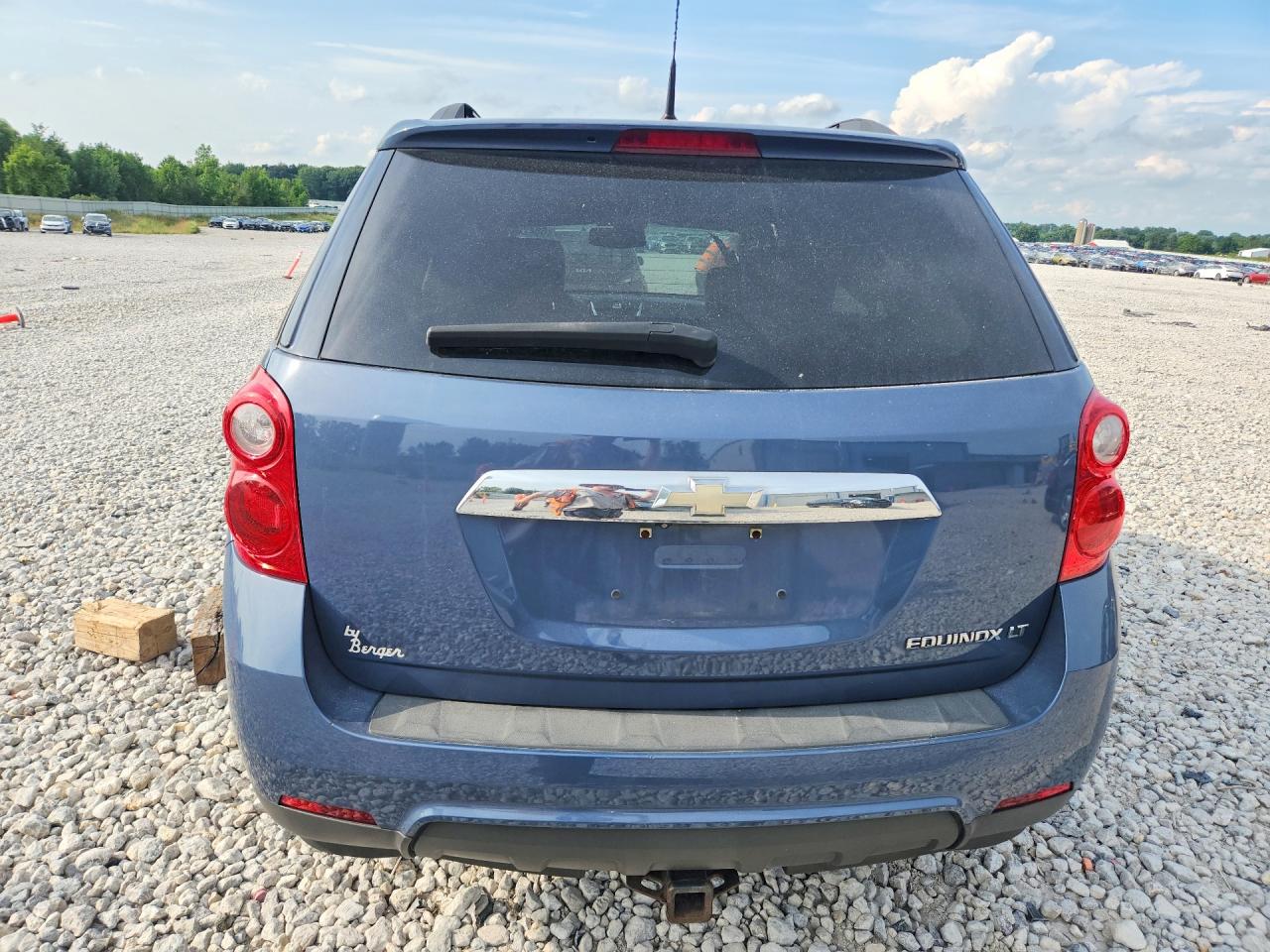 2011 Chevrolet Equinox Lt Blue vin: 2CNALPEC0B6397965