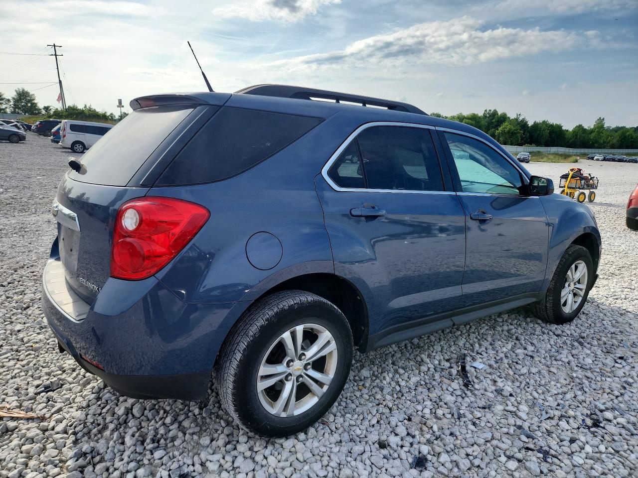 2011 Chevrolet Equinox Lt Blue vin: 2CNALPEC0B6397965