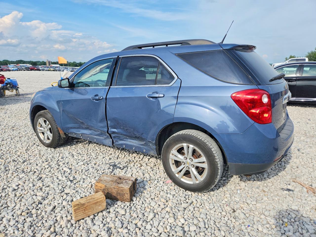 2011 Chevrolet Equinox Lt Blue vin: 2CNALPEC0B6397965