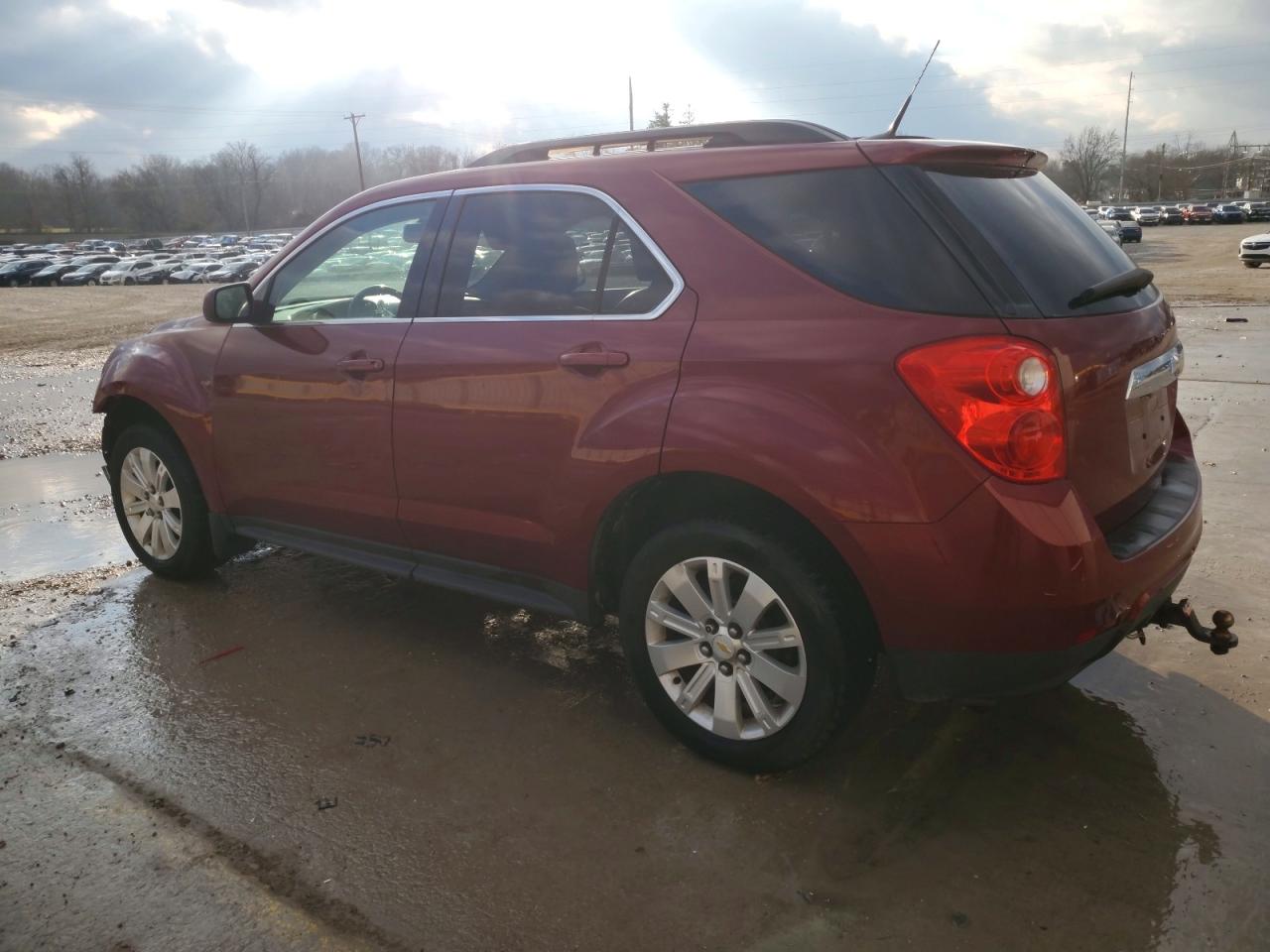 2011 Chevrolet Equinox Lt Бордовый vin: 2CNALPEC0B6429491
