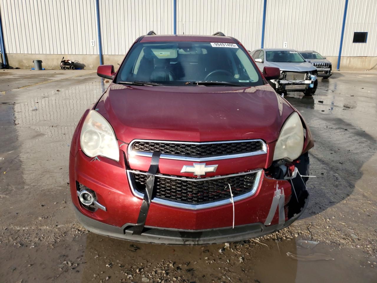 2011 Chevrolet Equinox Lt Бордовый vin: 2CNALPEC0B6429491