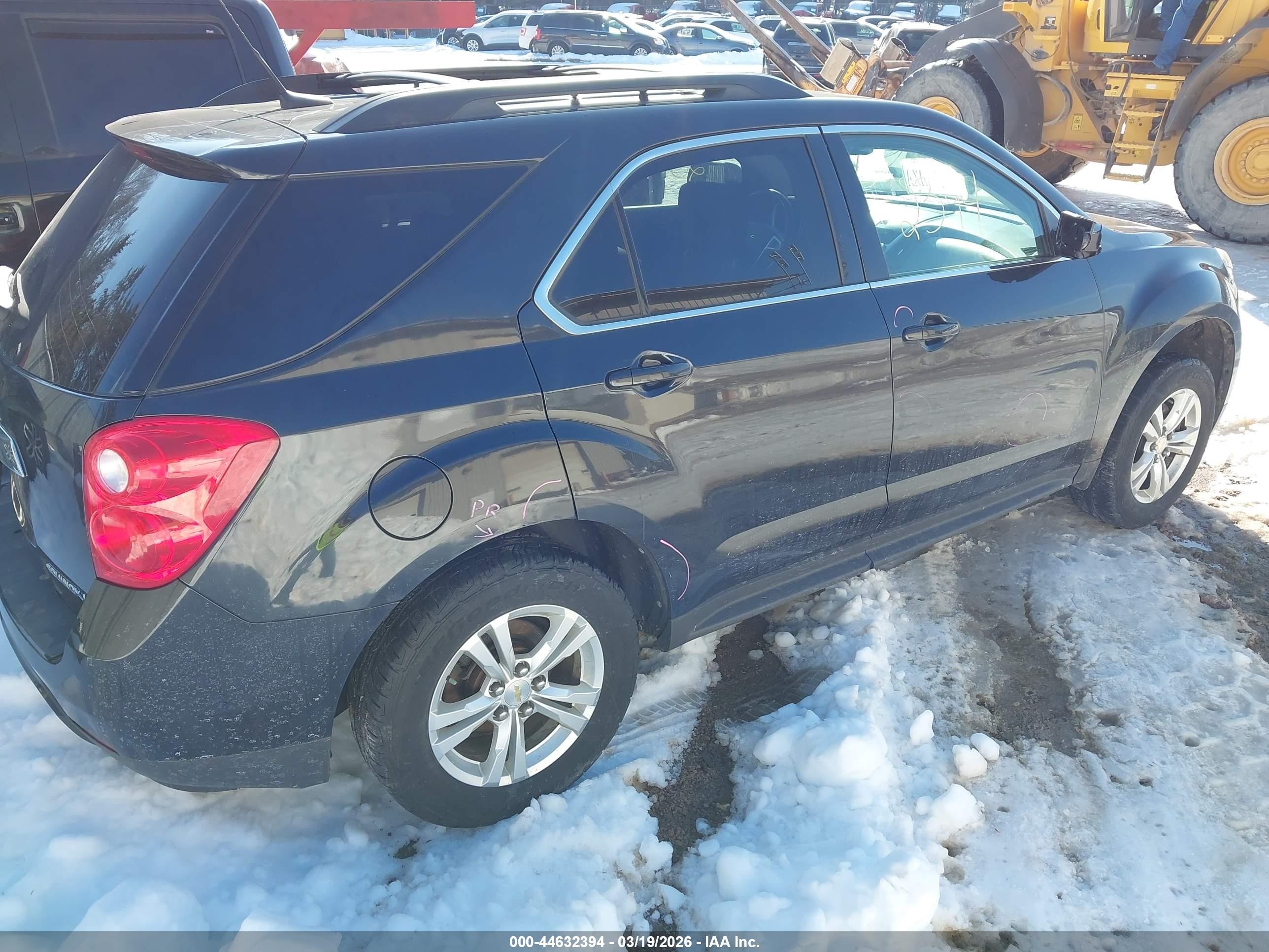 2011 Chevrolet Equinox 2lt Black vin: 2CNALPEC1B6405880