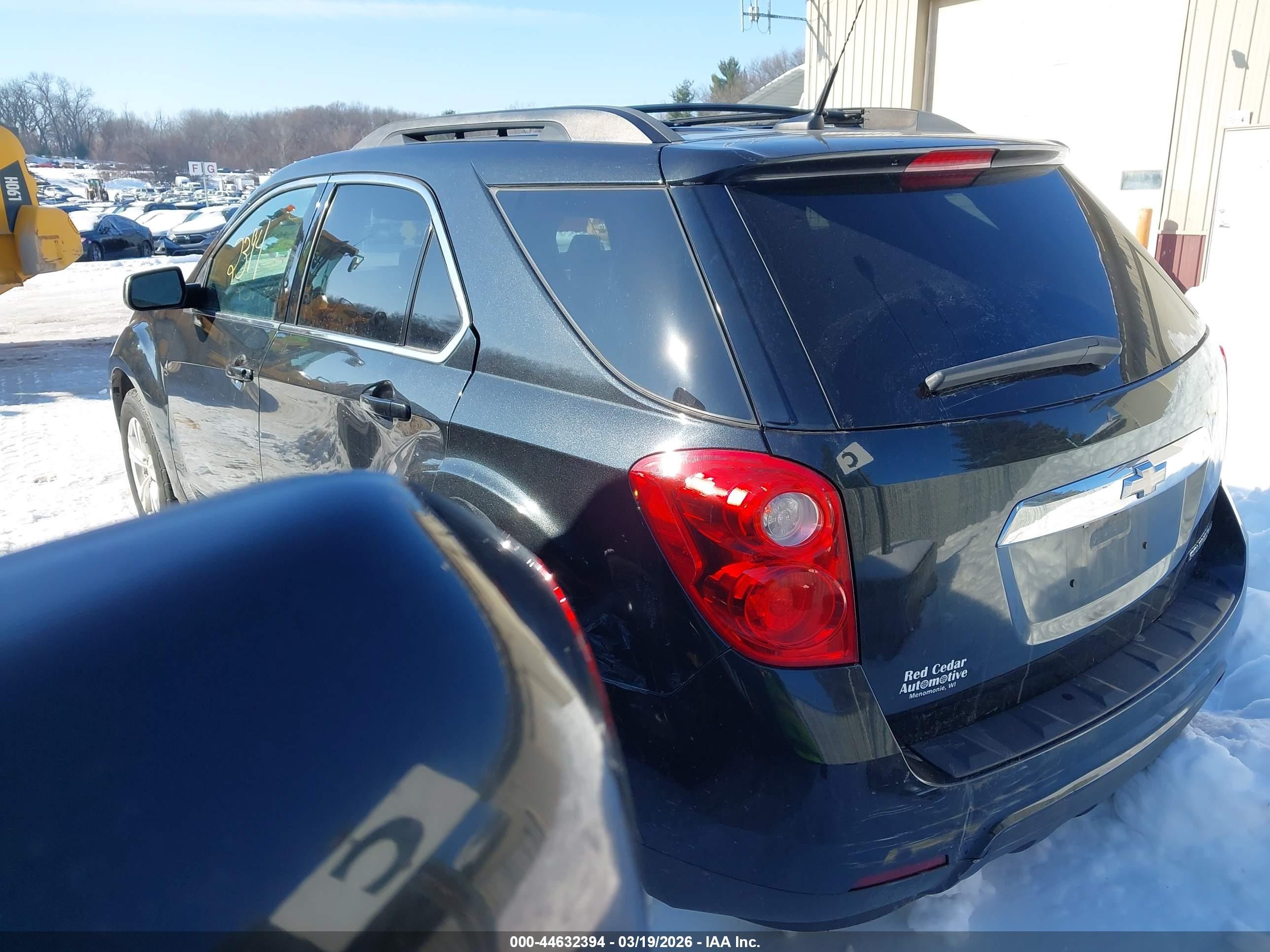 2011 Chevrolet Equinox 2lt Black vin: 2CNALPEC1B6405880