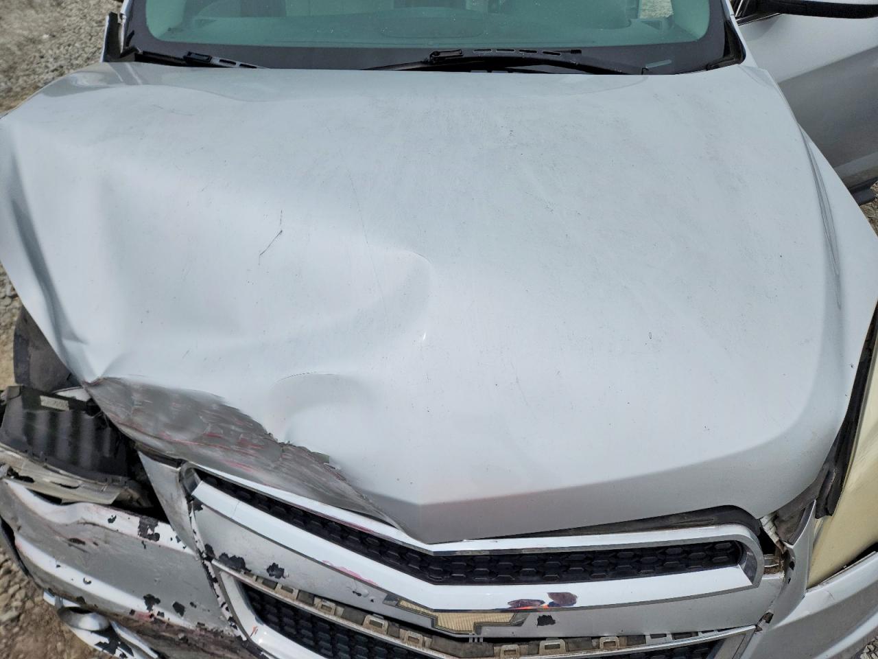2011 Chevrolet Equinox Lt Silver vin: 2CNALPEC2B6241216