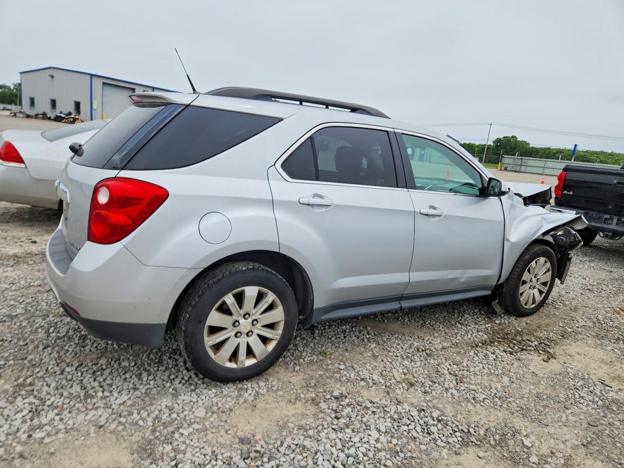2011 Chevrolet Equinox Lt Silver vin: 2CNALPEC2B6241216