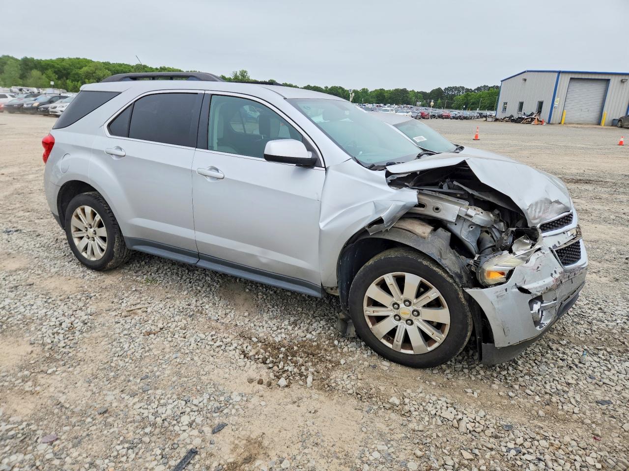 2011 Chevrolet Equinox Lt Silver vin: 2CNALPEC2B6241216