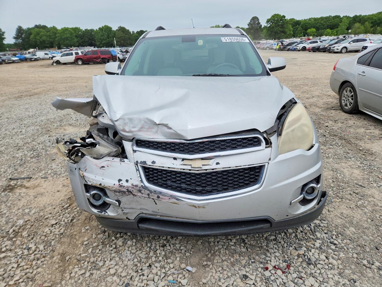 2011 Chevrolet Equinox Lt Silver vin: 2CNALPEC2B6241216