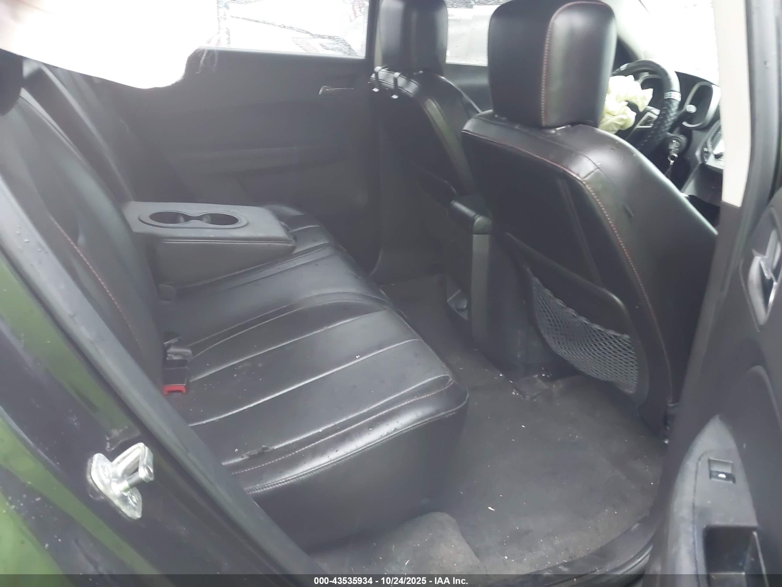 2011 Chevrolet Equinox 2lt Black vin: 2CNALPEC3B6220665