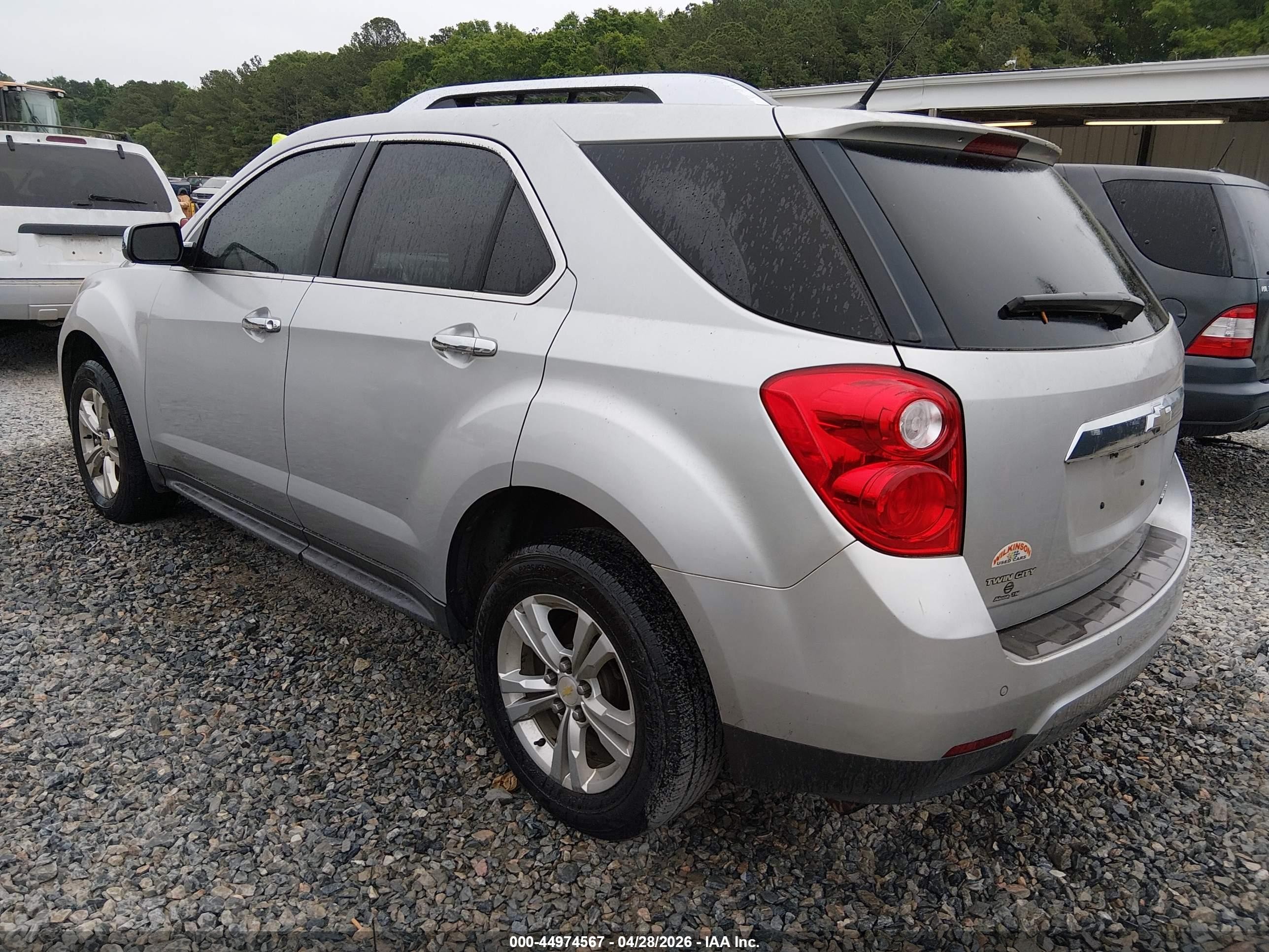 2011 Chevrolet Equinox 2lt Silver vin: 2CNALPEC3B6265010