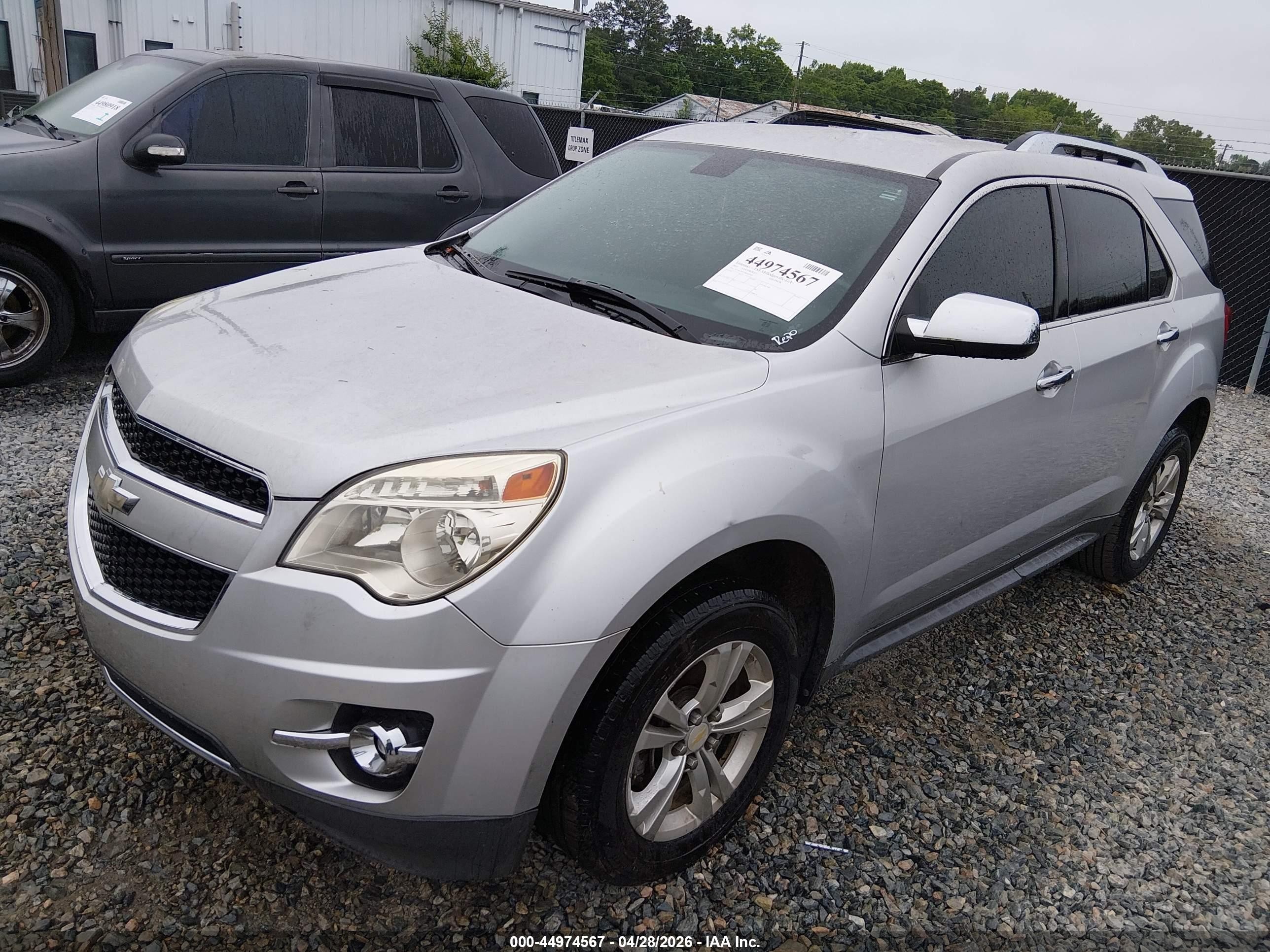 2011 Chevrolet Equinox 2lt Silver vin: 2CNALPEC3B6265010