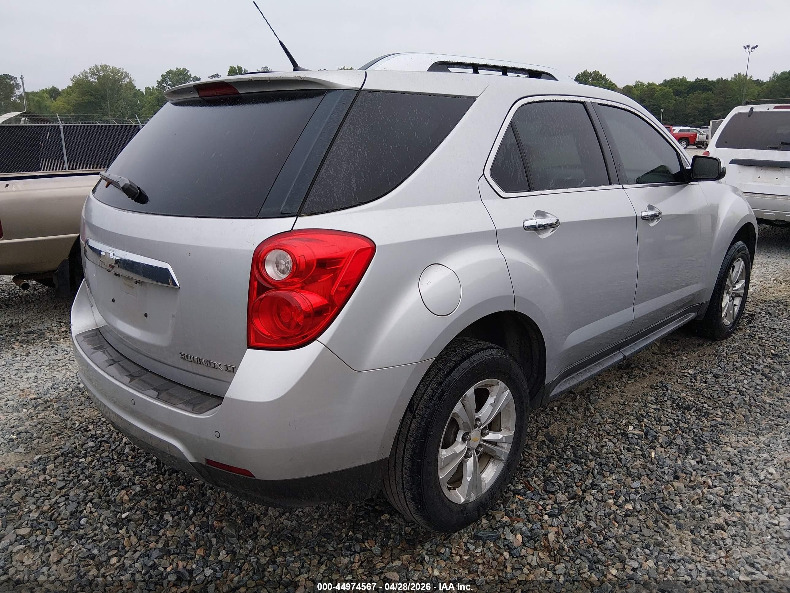 2011 Chevrolet Equinox 2lt Silver vin: 2CNALPEC3B6265010