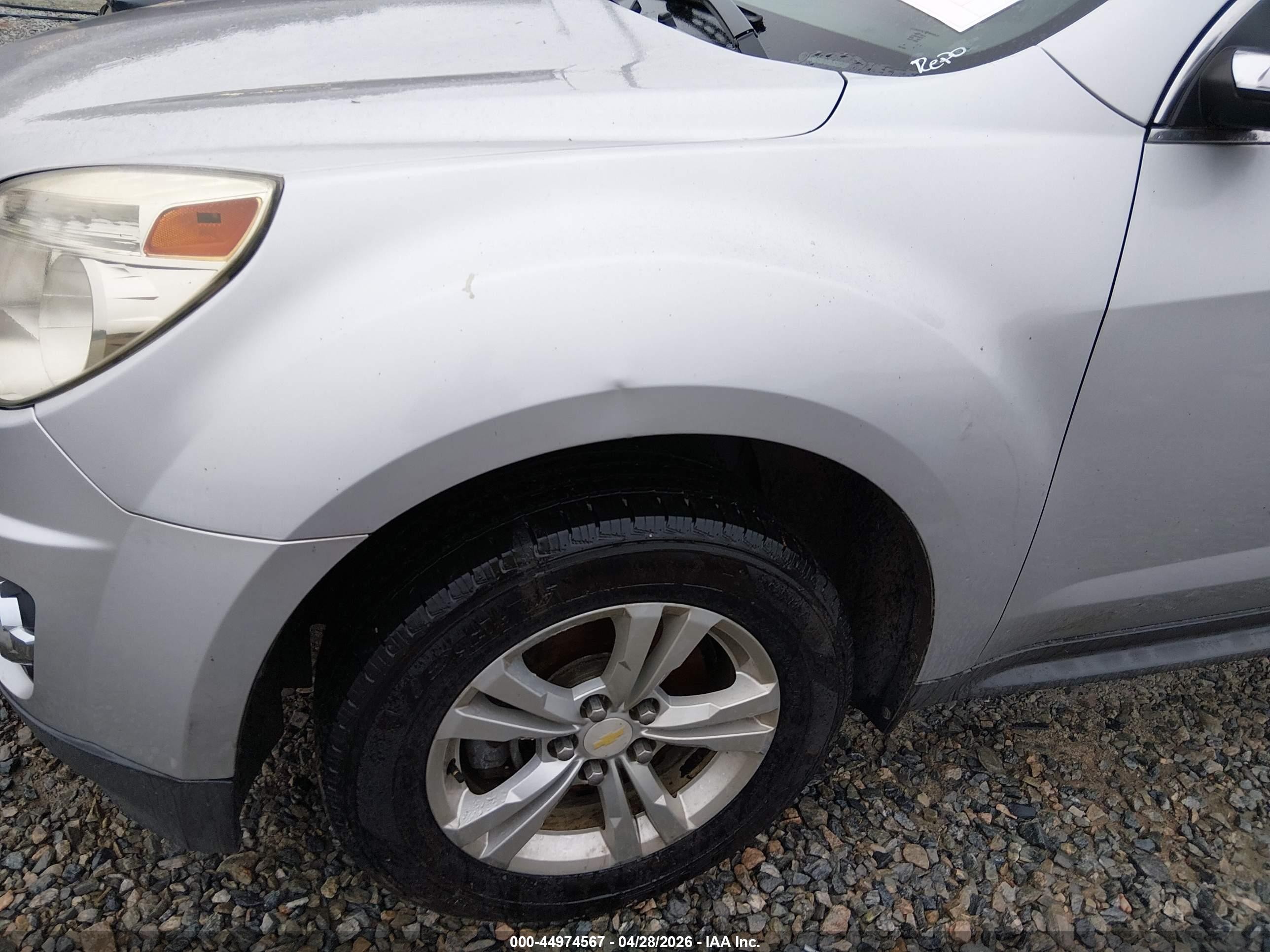 2011 Chevrolet Equinox 2lt Silver vin: 2CNALPEC3B6265010