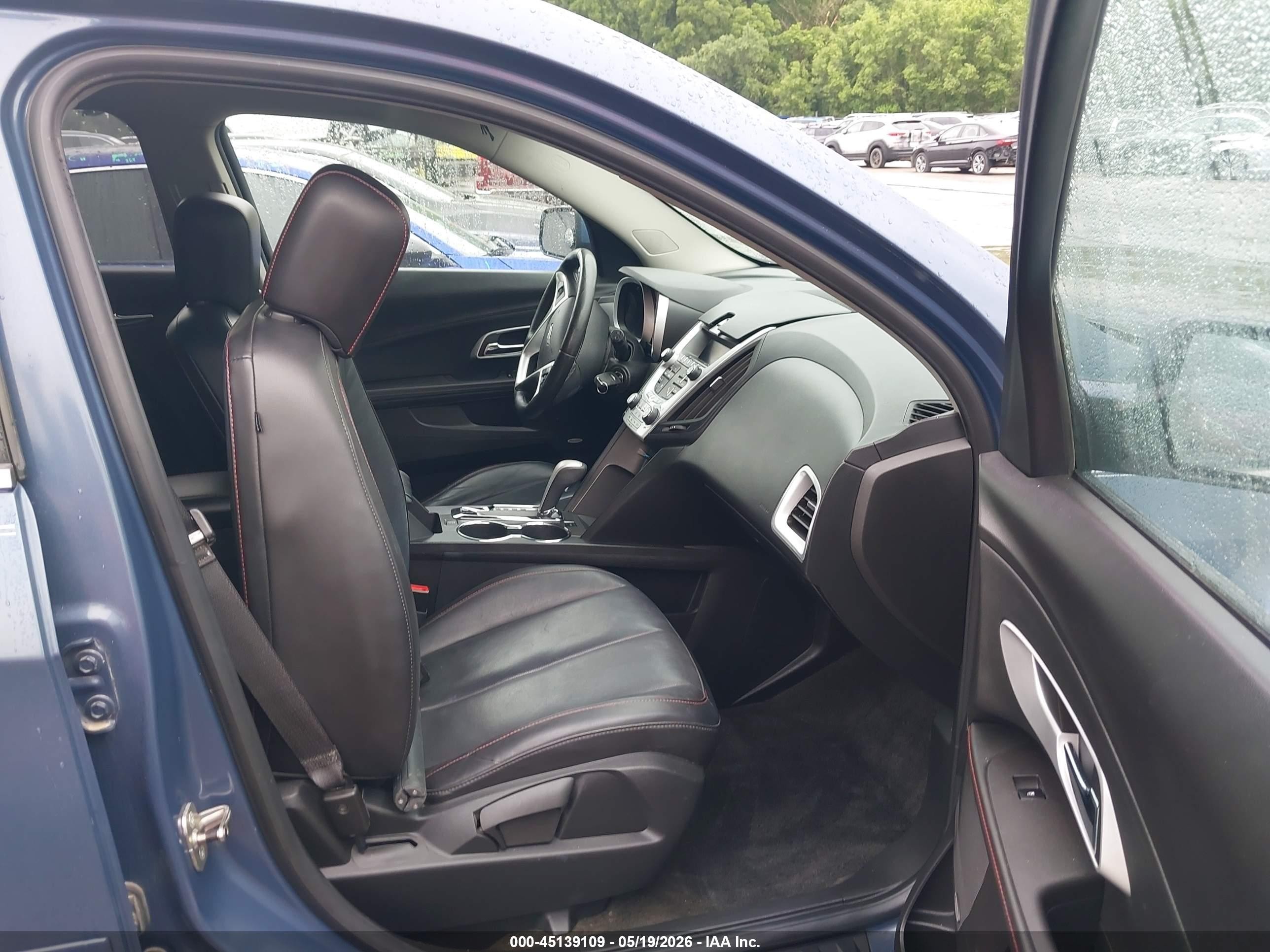 2011 Chevrolet Equinox 2lt Blue vin: 2CNALPEC3B6404360