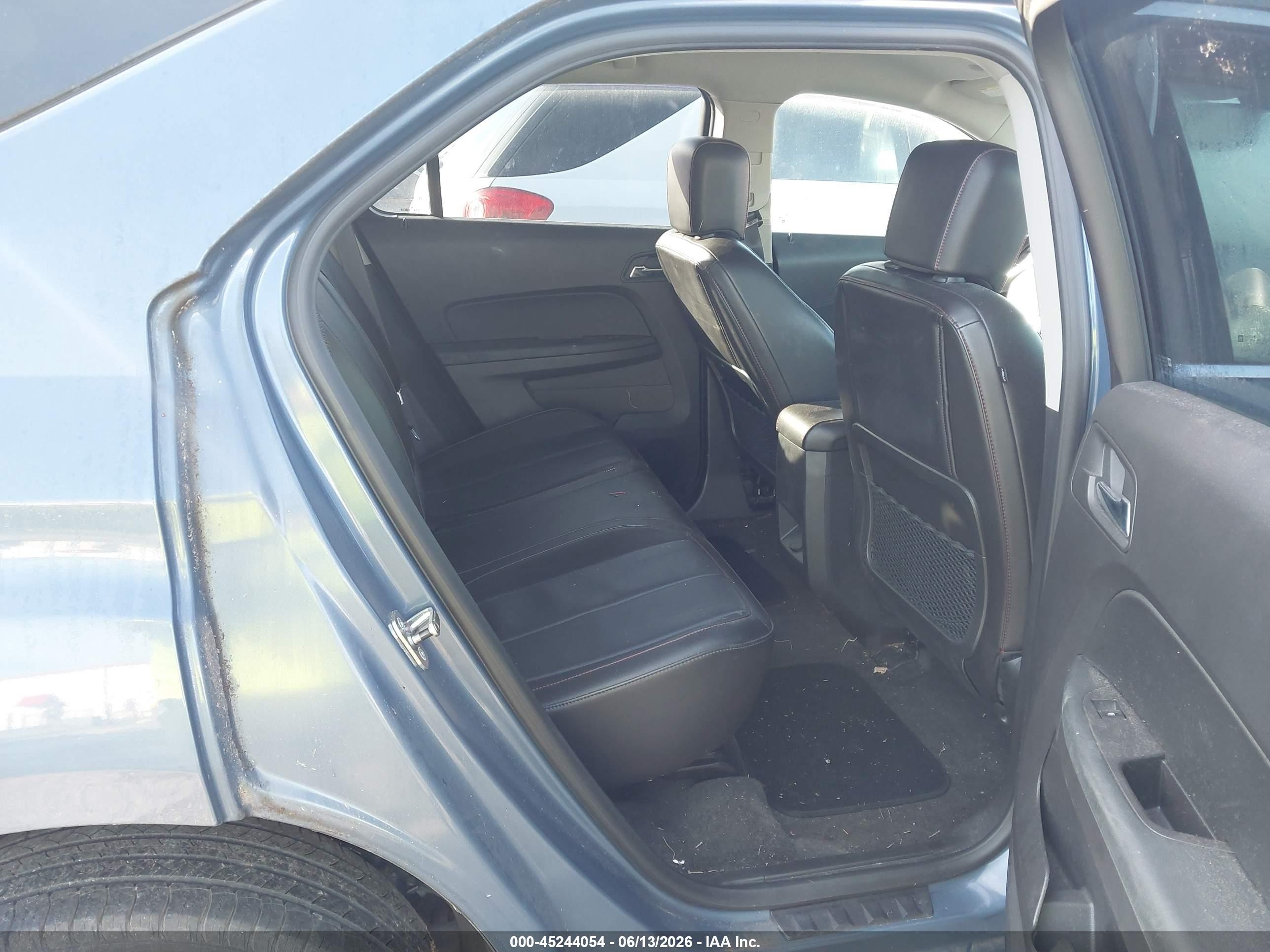 2011 Chevrolet Equinox 2lt Blue vin: 2CNALPEC3B6425015
