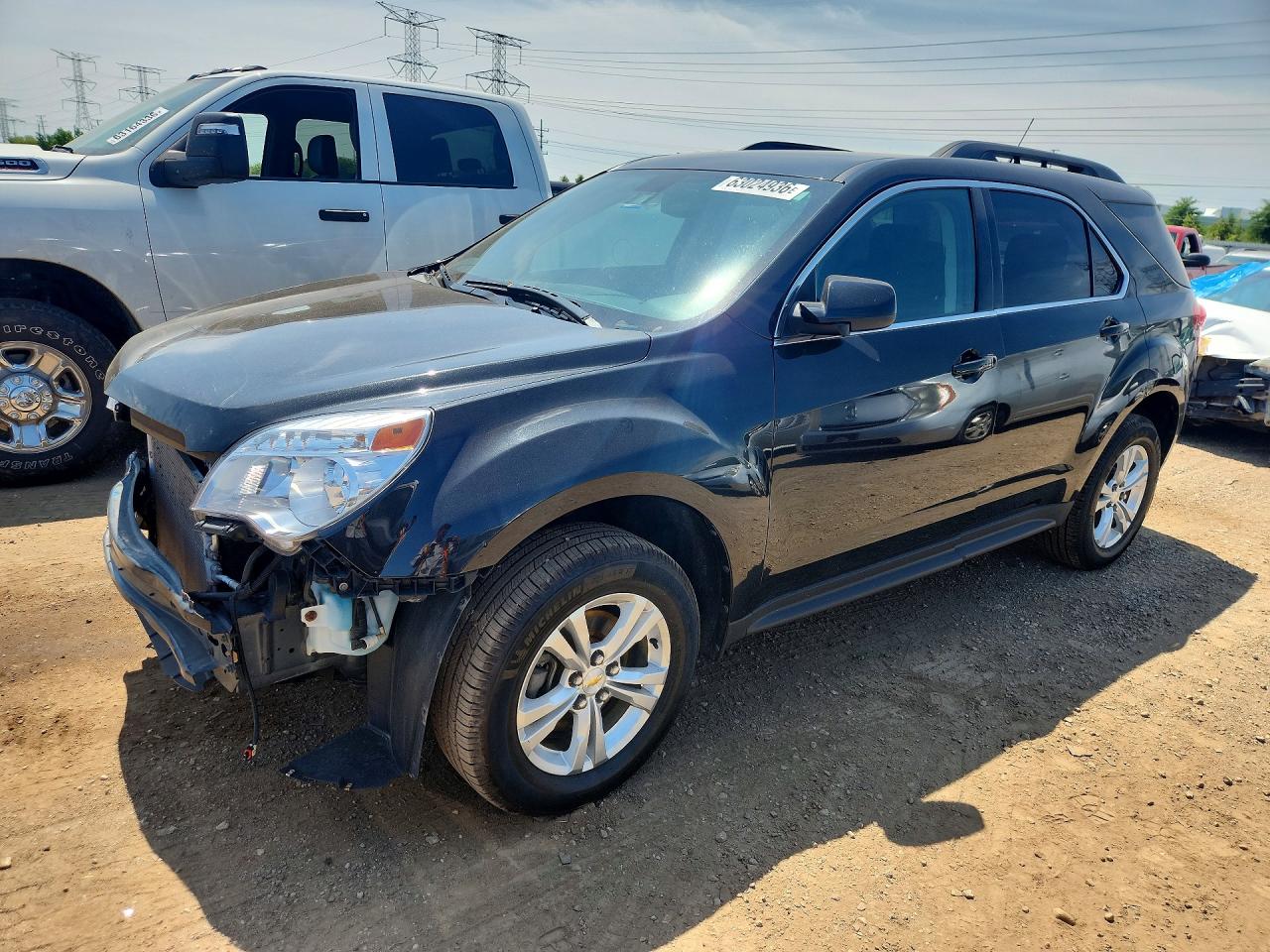 2011 Chevrolet Equinox Lt Black vin: 2CNALPEC4B6255795
