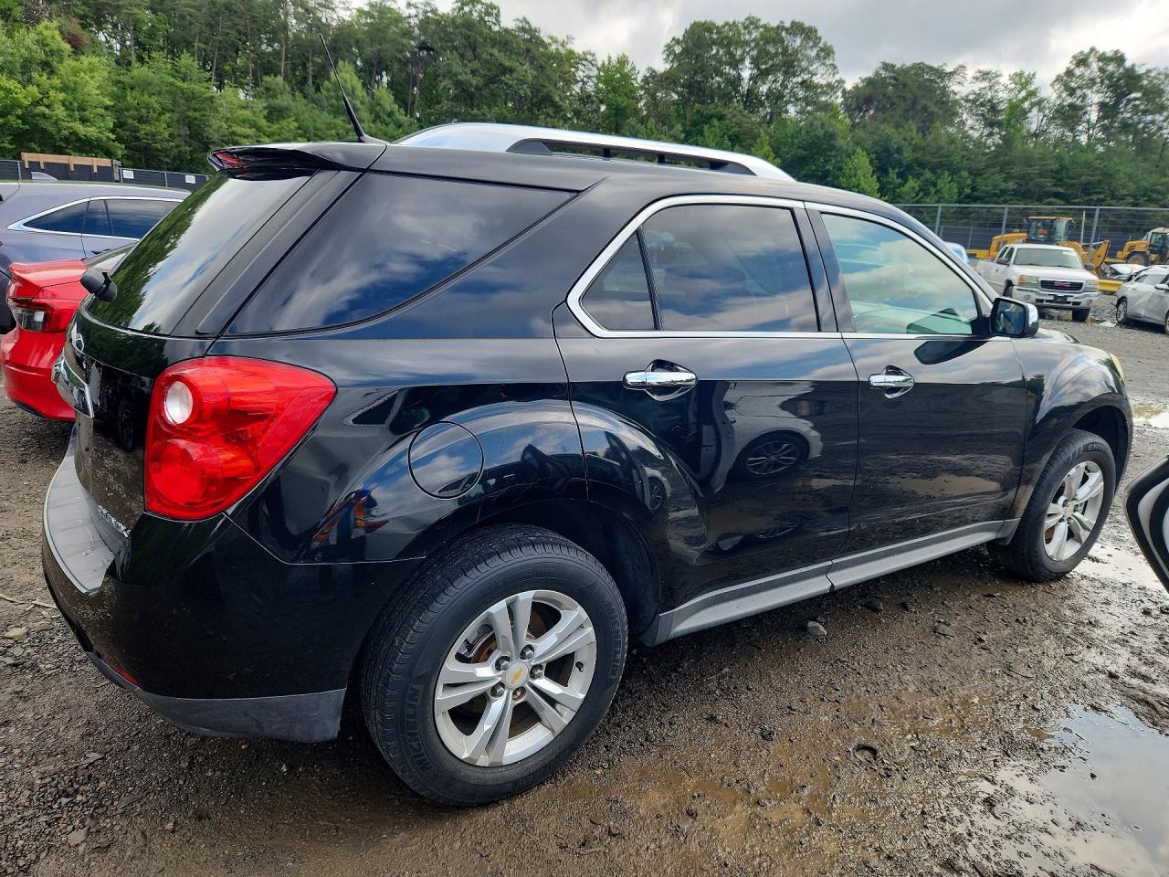 2011 Chevrolet Equinox Lt Черный vin: 2CNALPEC5B6225950