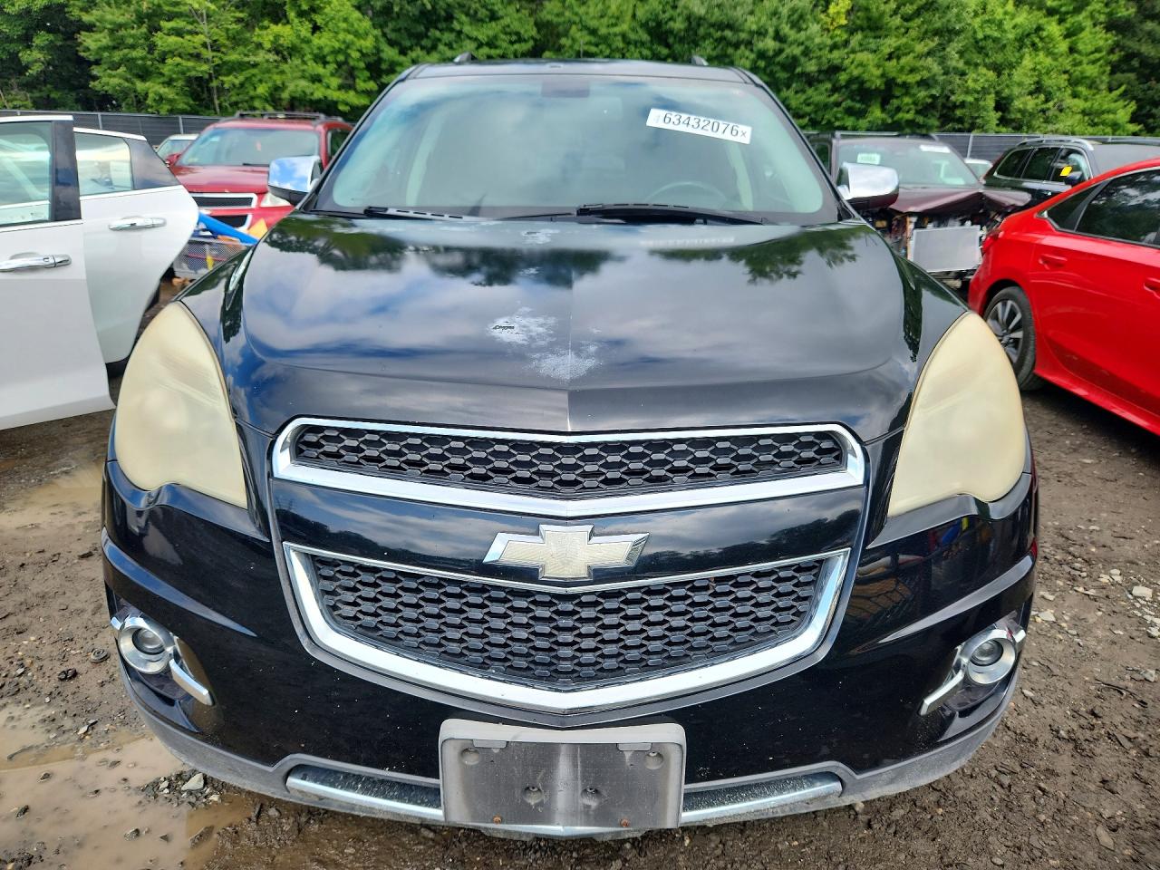 2011 Chevrolet Equinox Lt Черный vin: 2CNALPEC5B6225950