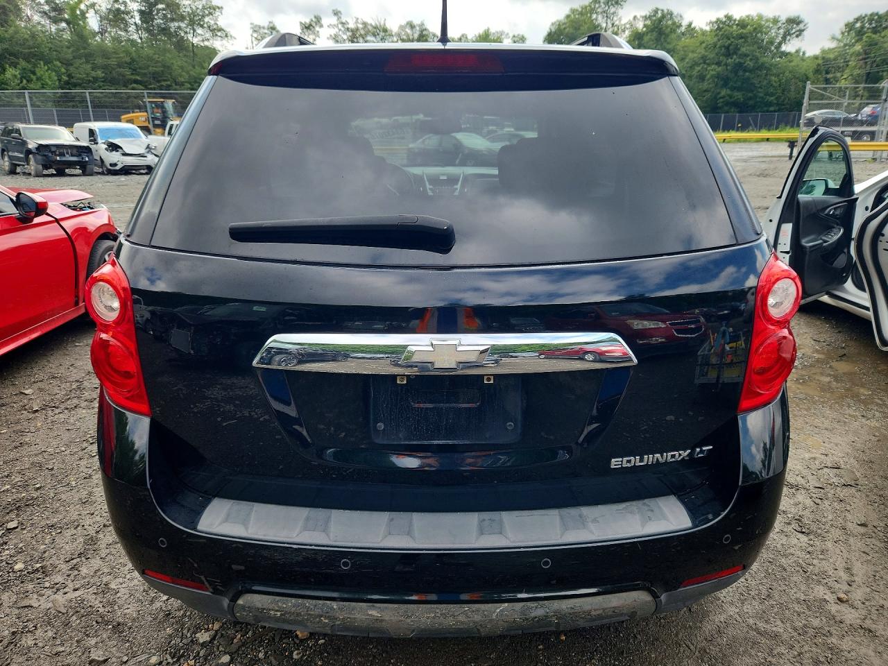 2011 Chevrolet Equinox Lt Черный vin: 2CNALPEC5B6225950