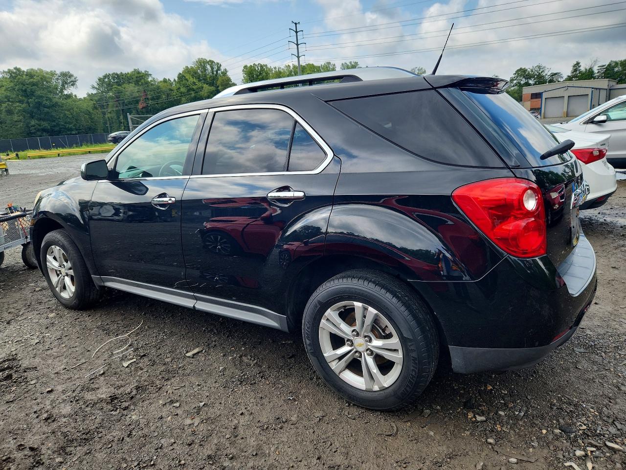2011 Chevrolet Equinox Lt Черный vin: 2CNALPEC5B6225950