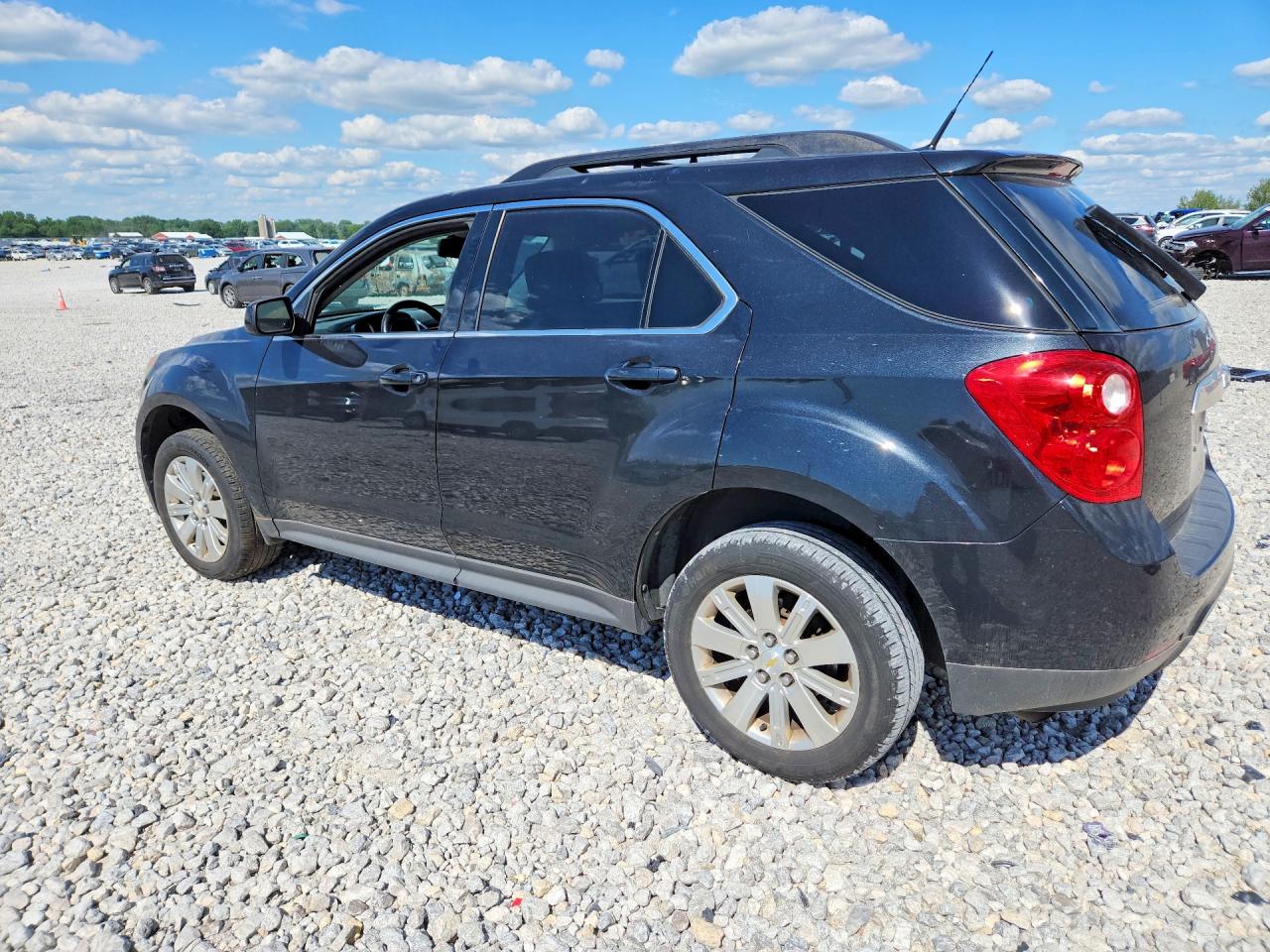 2011 Chevrolet Equinox Lt Black vin: 2CNALPEC5B6228900