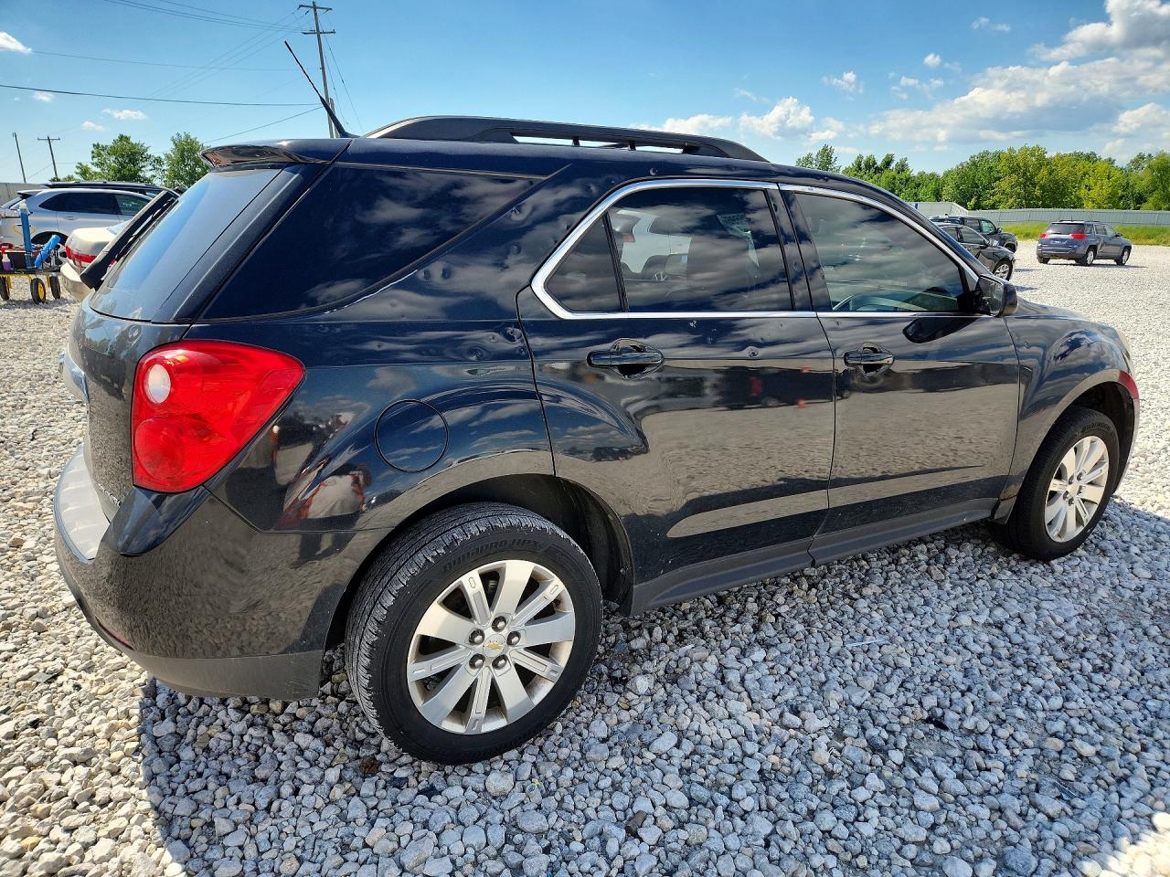 2011 Chevrolet Equinox Lt Black vin: 2CNALPEC5B6228900