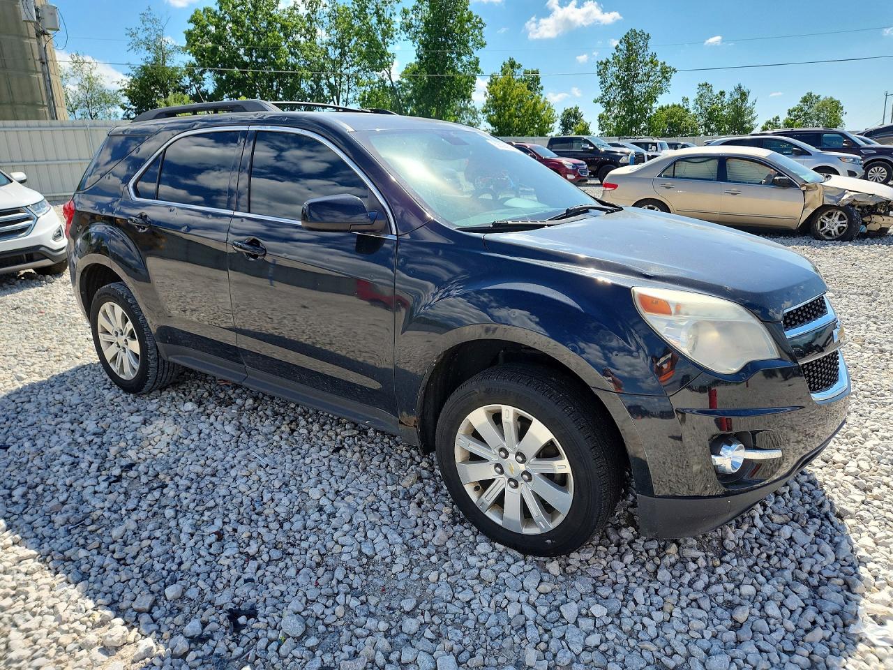2011 Chevrolet Equinox Lt Black vin: 2CNALPEC5B6228900