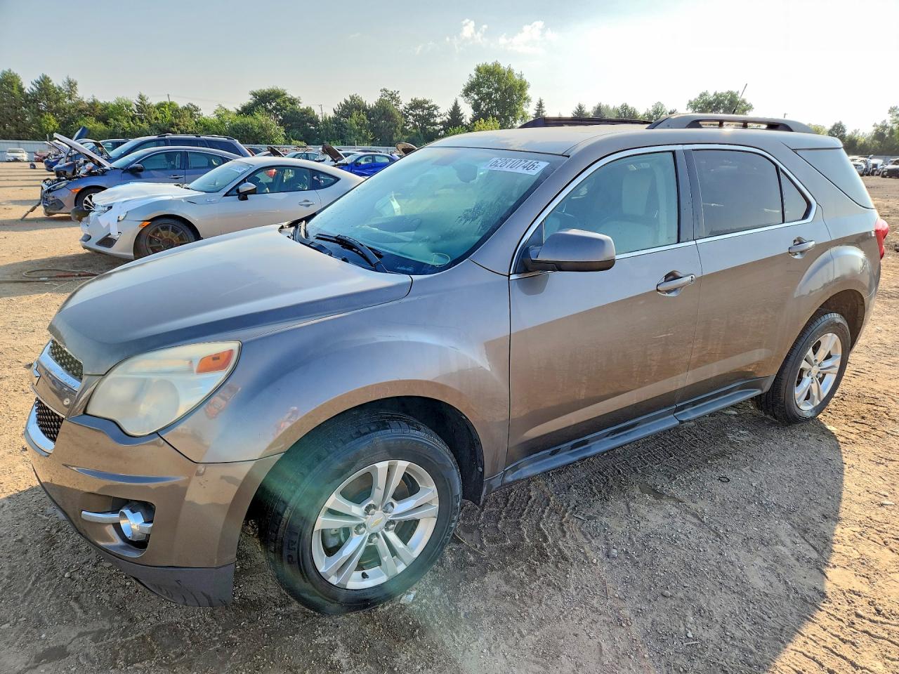 2011 Chevrolet Equinox Lt Gray vin: 2CNALPEC5B6231859