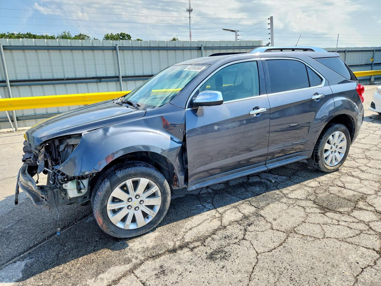 2011 Chevrolet Equinox Lt Gray vin: 2CNALPEC5B6300212