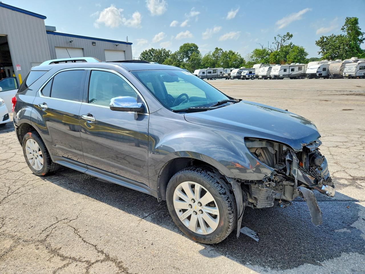 2011 Chevrolet Equinox Lt Gray vin: 2CNALPEC5B6300212