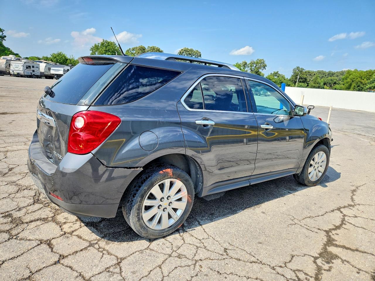2011 Chevrolet Equinox Lt Gray vin: 2CNALPEC5B6300212
