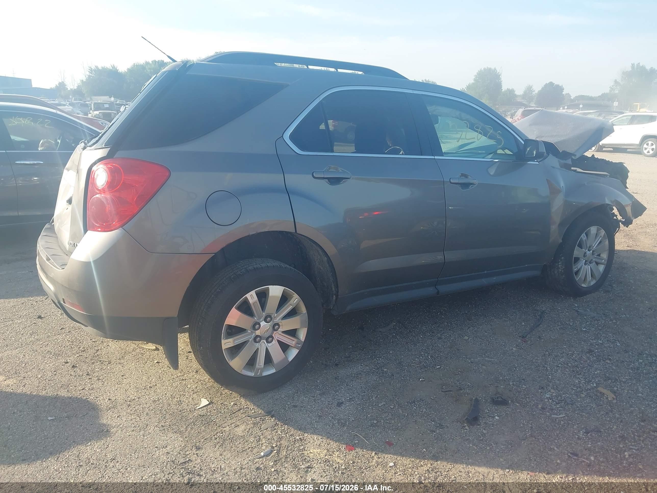 2011 Chevrolet Equinox Lt W/2lt Золотой vin: 2CNALPEC5B6378442