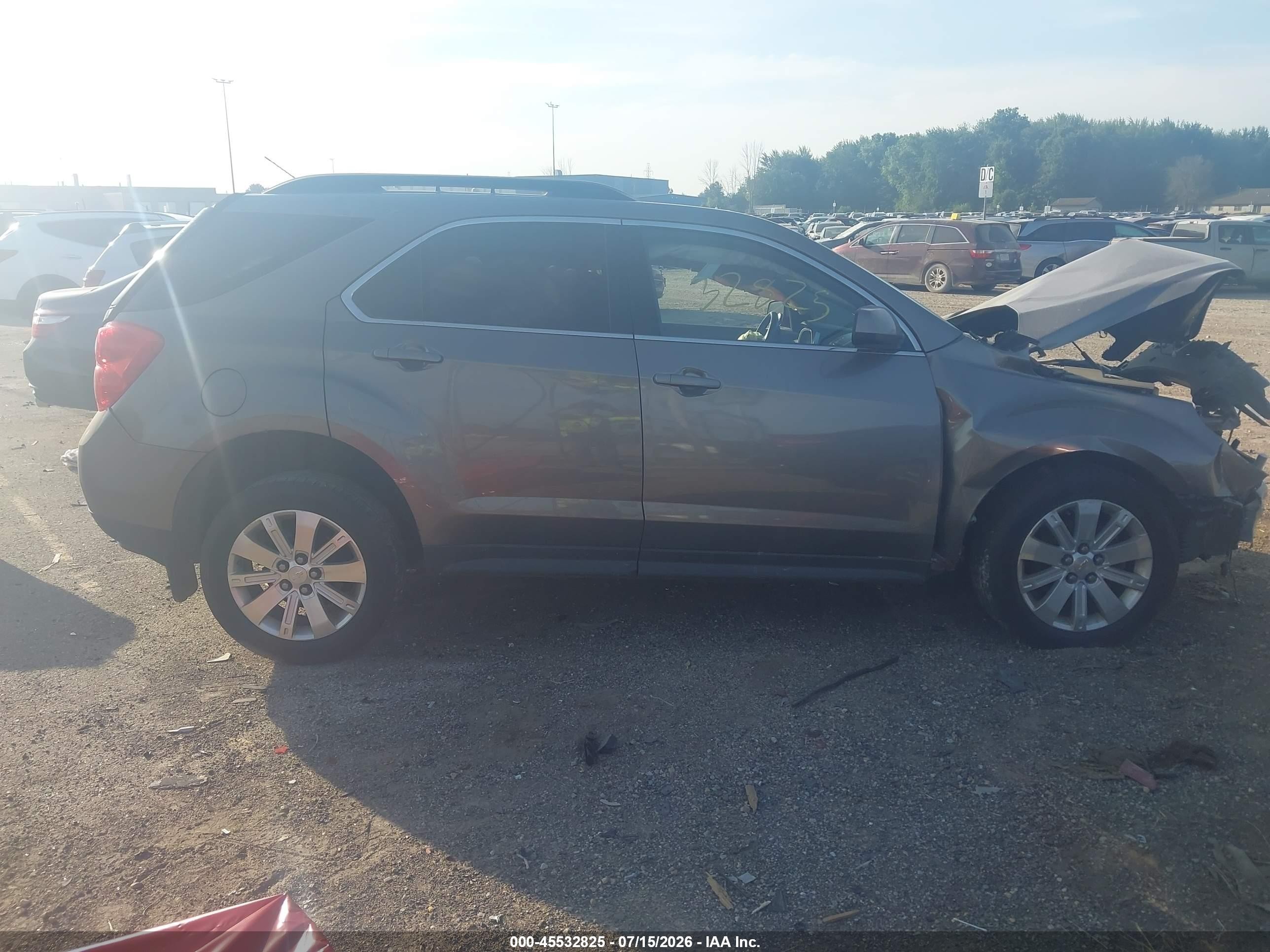 2011 Chevrolet Equinox Lt W/2lt Золотой vin: 2CNALPEC5B6378442
