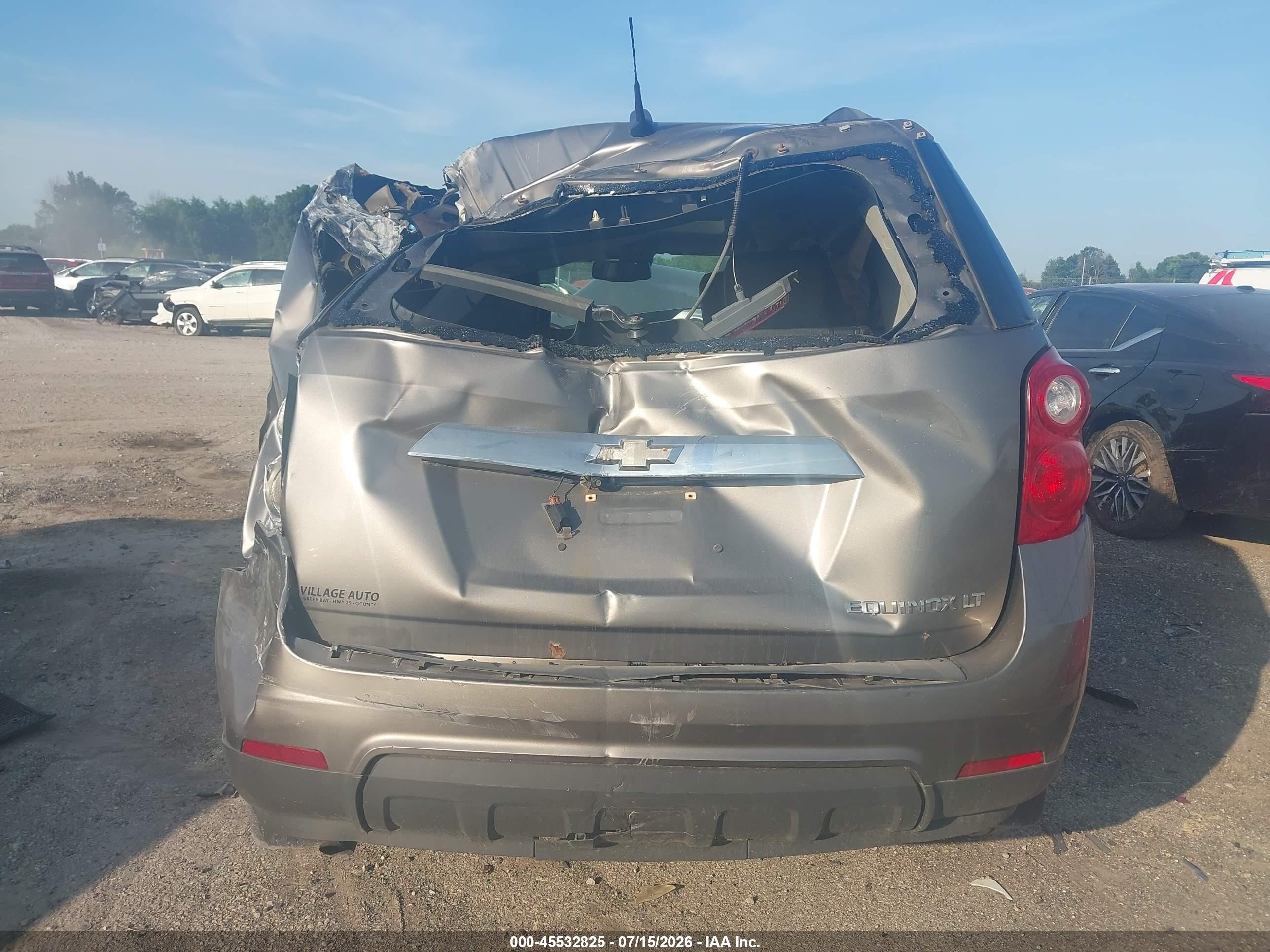 2011 Chevrolet Equinox Lt W/2lt Золотой vin: 2CNALPEC5B6378442