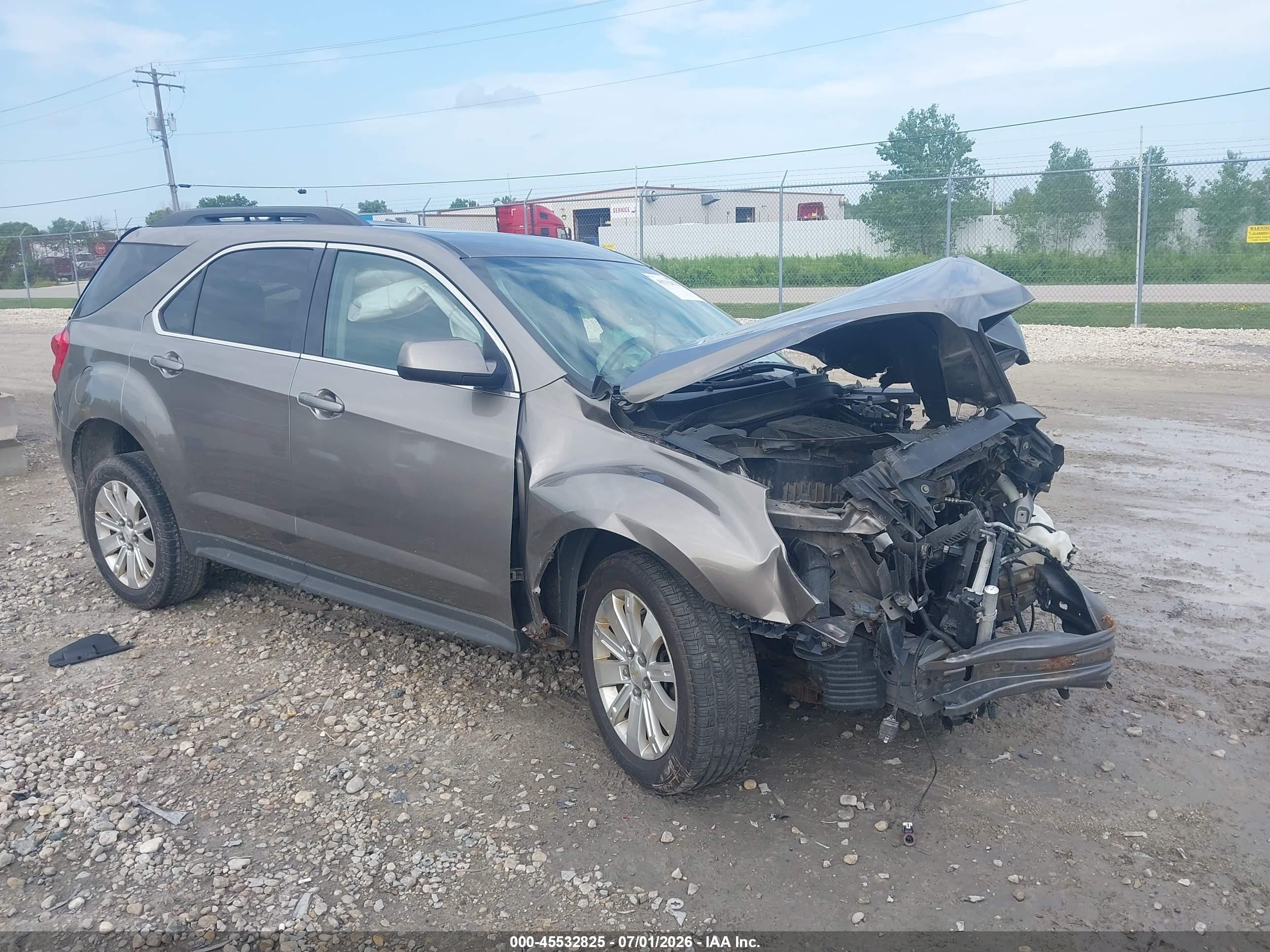 2011 Chevrolet Equinox Lt W/2lt Золотой vin: 2CNALPEC5B6378442