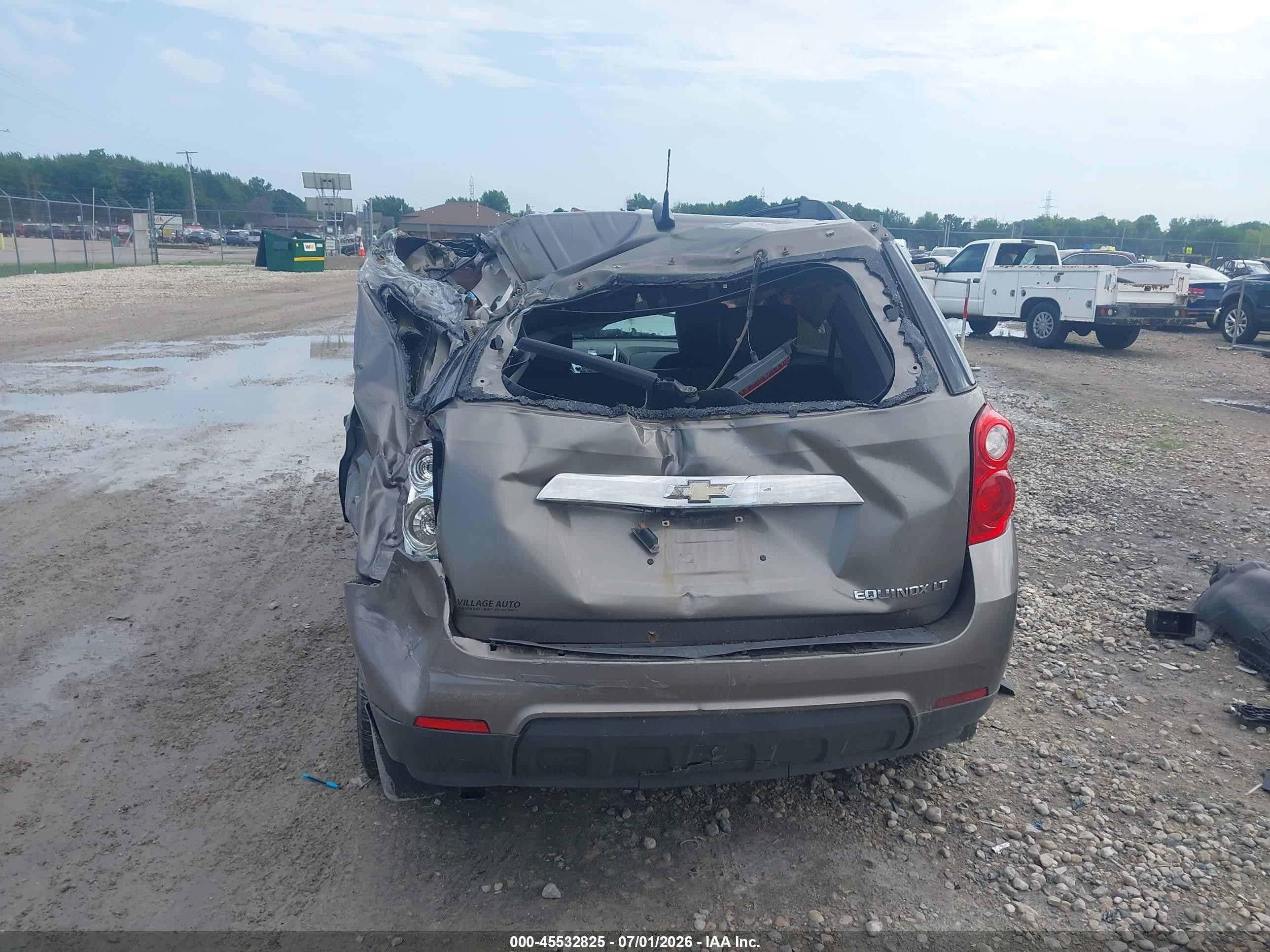 2011 Chevrolet Equinox Lt W/2lt Золотой vin: 2CNALPEC5B6378442