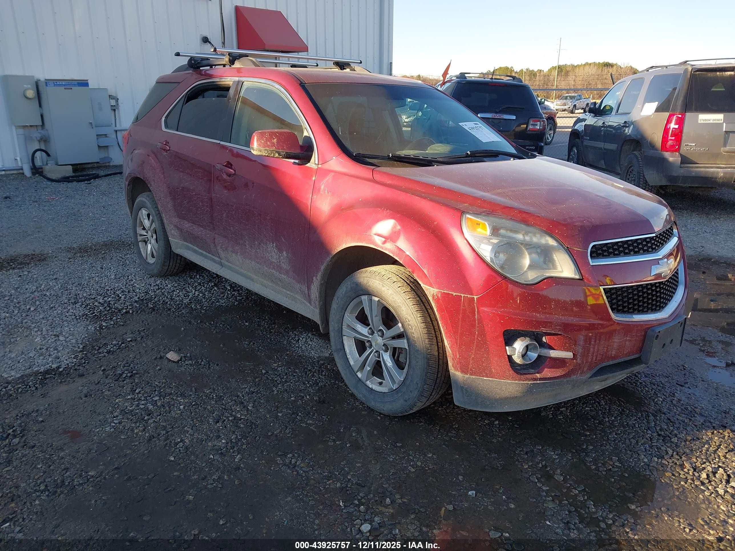 2011 Chevrolet Equinox 2lt Burgundy vin: 2CNALPEC5B6423444