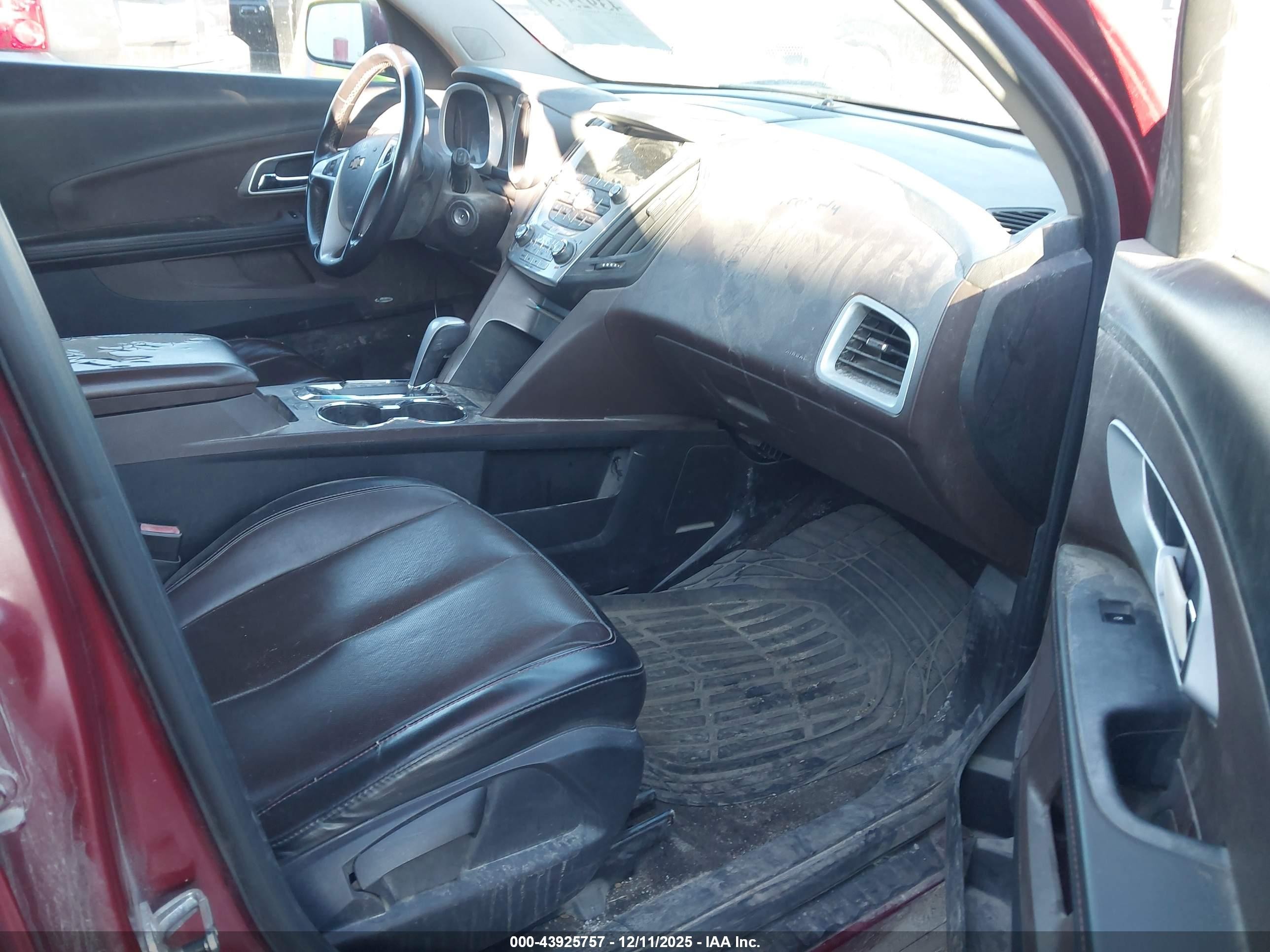 2011 Chevrolet Equinox 2lt Burgundy vin: 2CNALPEC5B6423444
