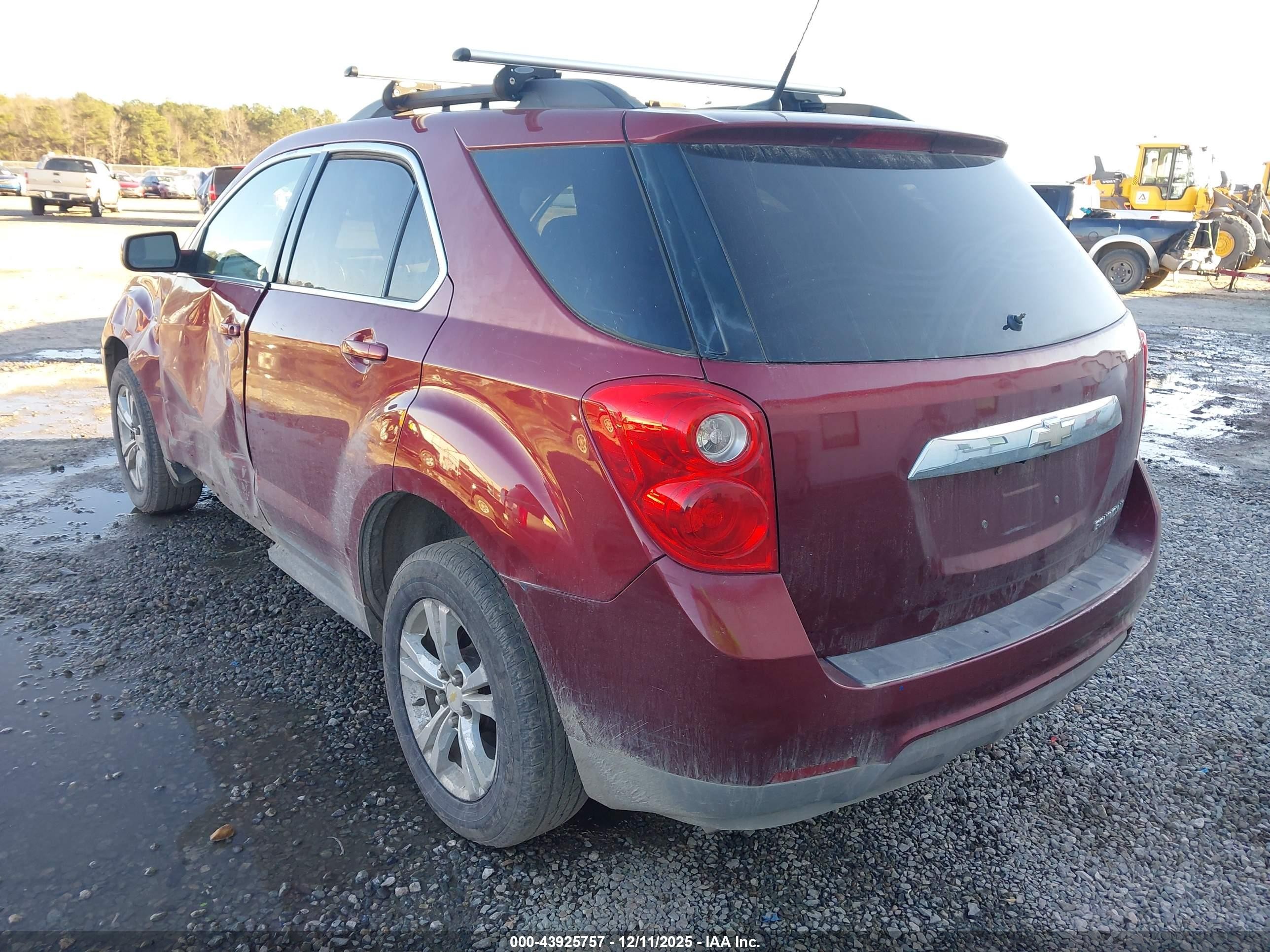 2011 Chevrolet Equinox 2lt Burgundy vin: 2CNALPEC5B6423444