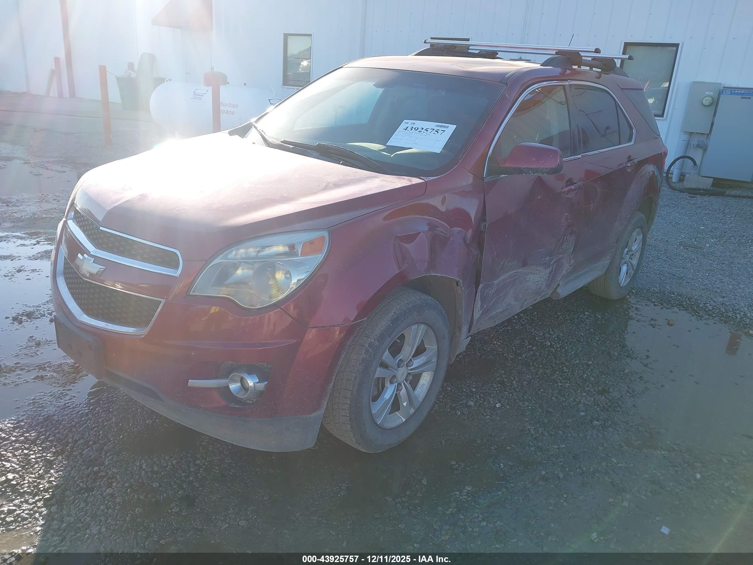 2011 Chevrolet Equinox 2lt Burgundy vin: 2CNALPEC5B6423444