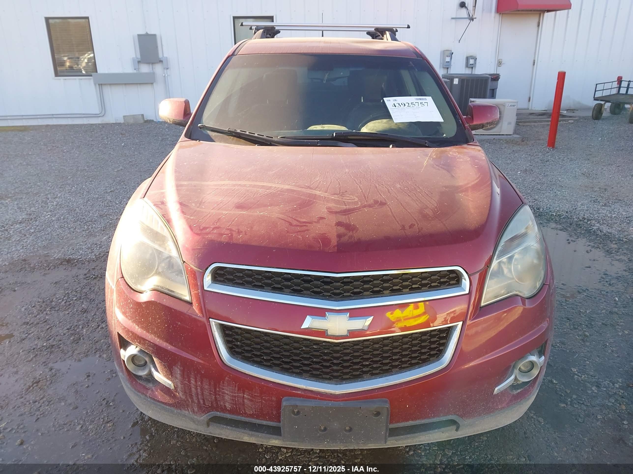 2011 Chevrolet Equinox 2lt Burgundy vin: 2CNALPEC5B6423444