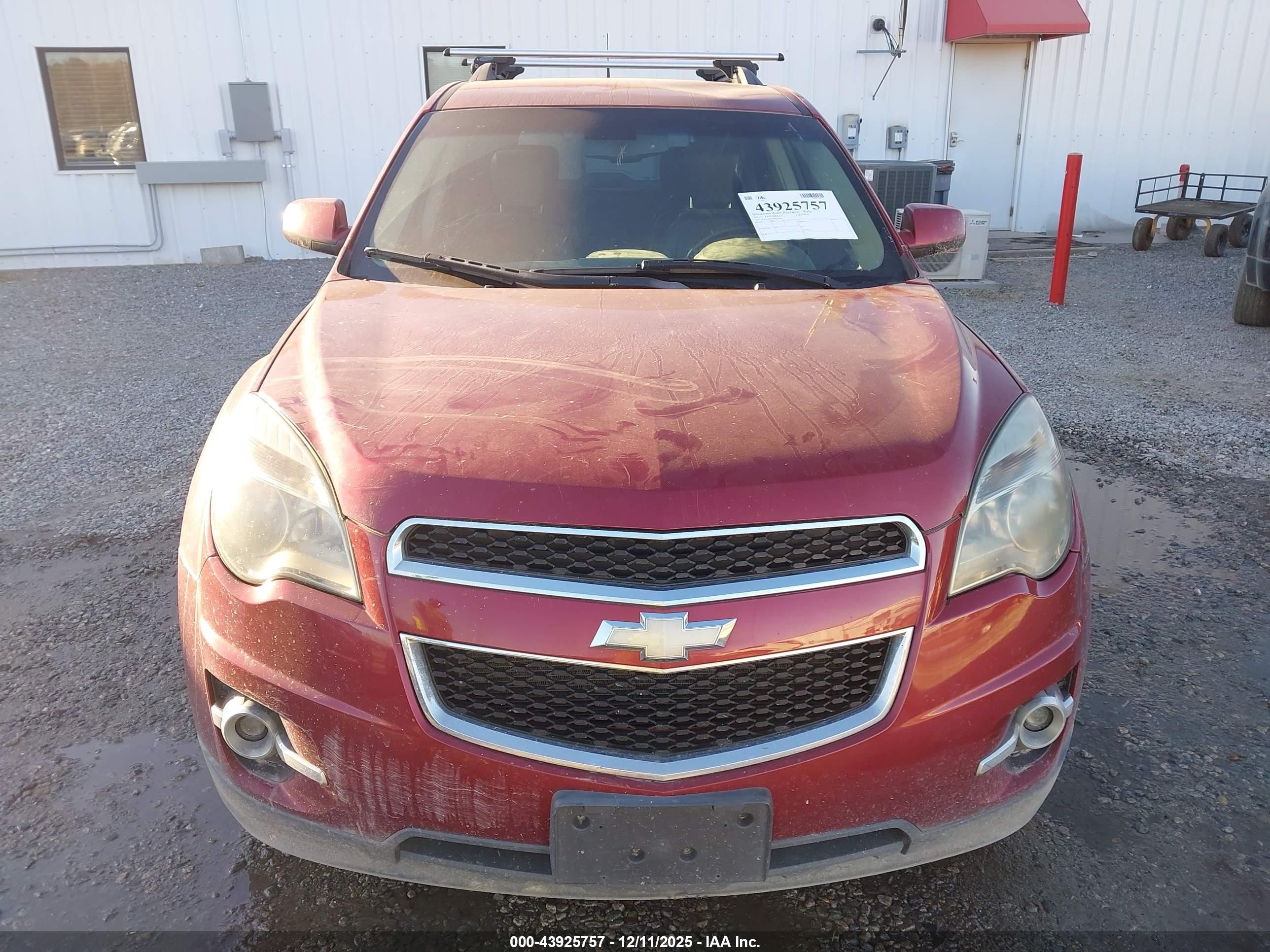 2011 Chevrolet Equinox 2lt Burgundy vin: 2CNALPEC5B6423444