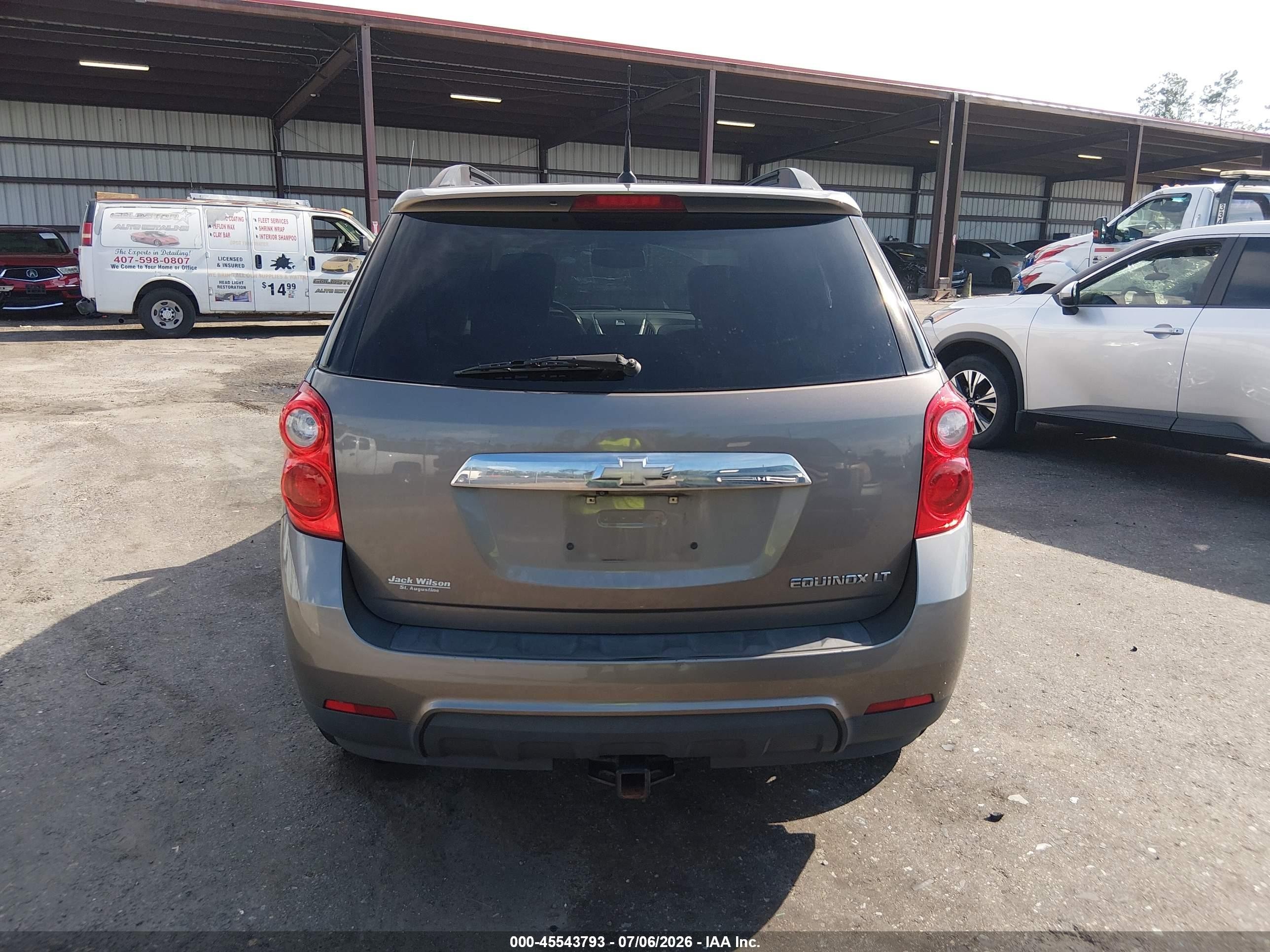 2011 Chevrolet Equinox Lt W/2lt Brown vin: 2CNALPEC6B6450748